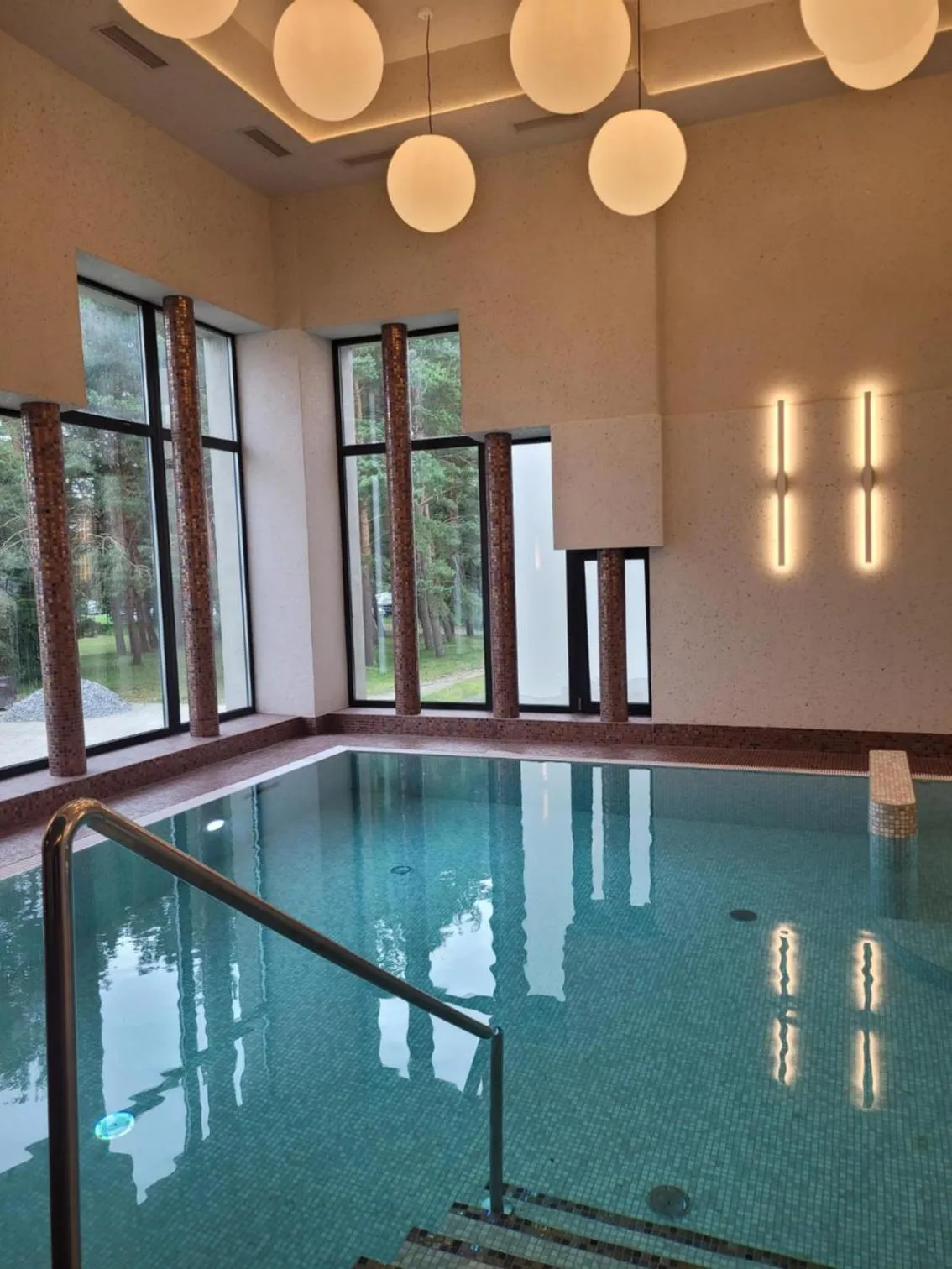 Swimming pool in Auksinės Kopos