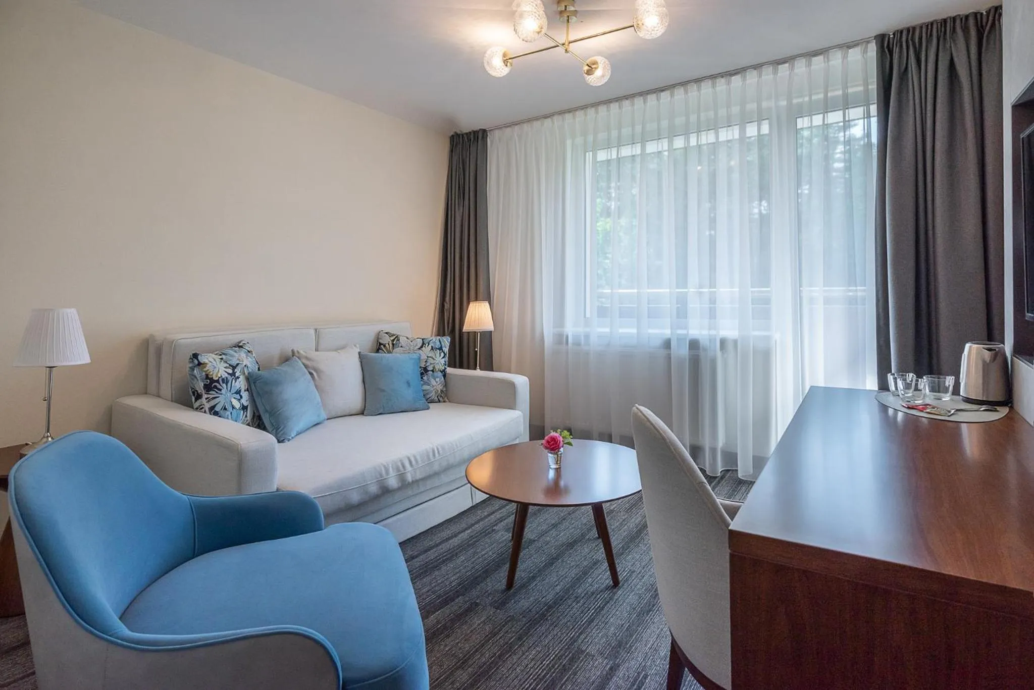 Living room in Auksinės Kopos