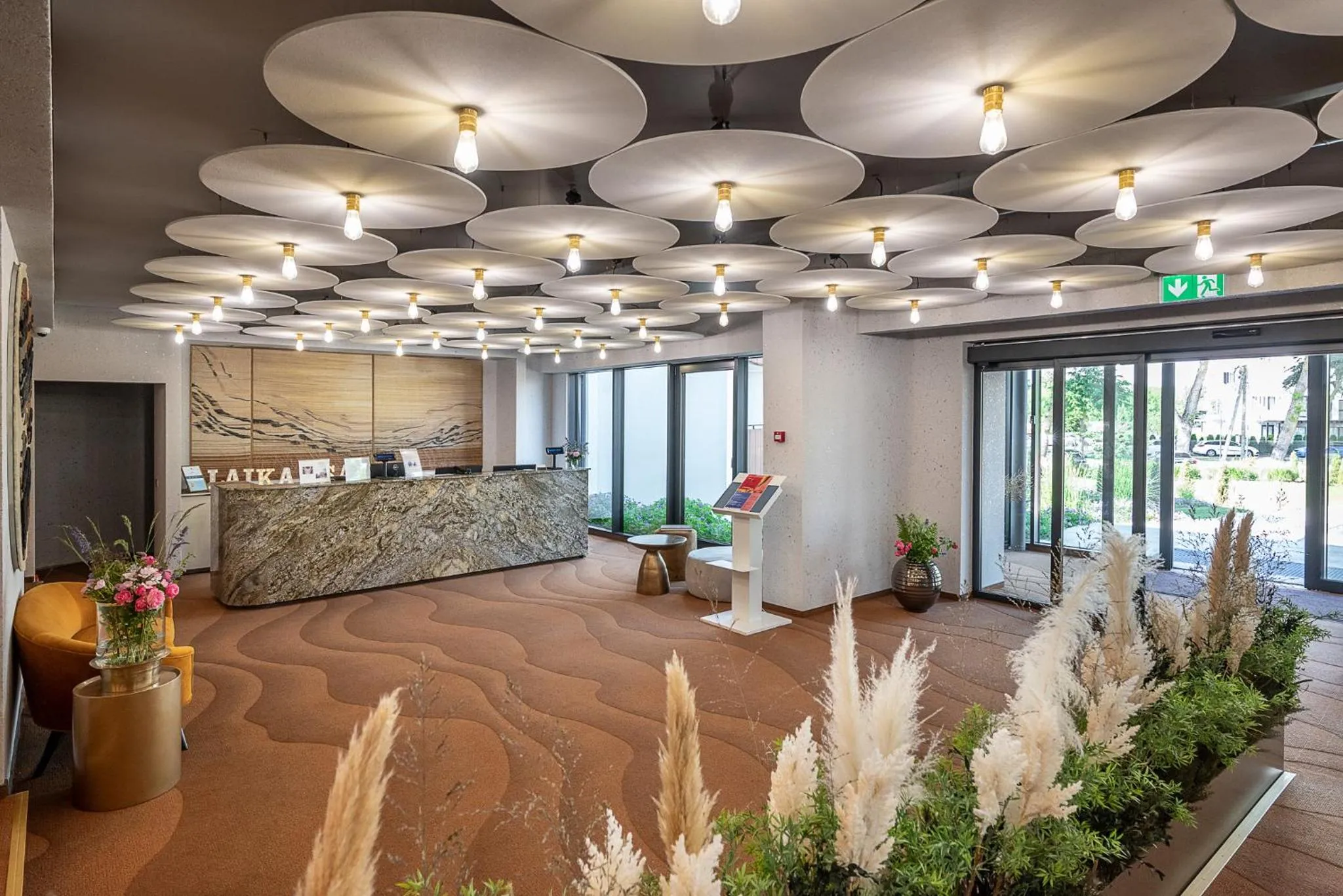 Lobby or reception in Auksinės Kopos