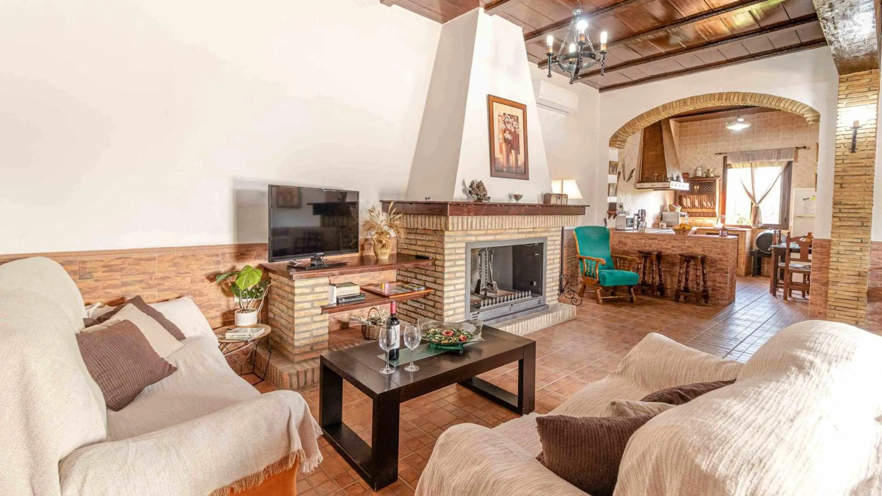 Living room in Casa Rural Villa Lucrecia