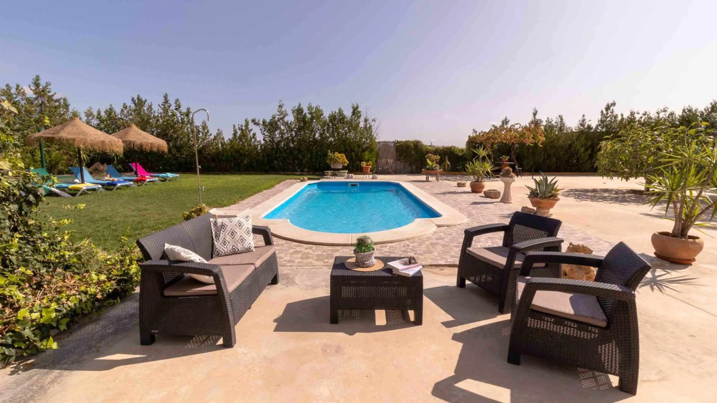 Pool view in Casa Rural Villa Lucrecia