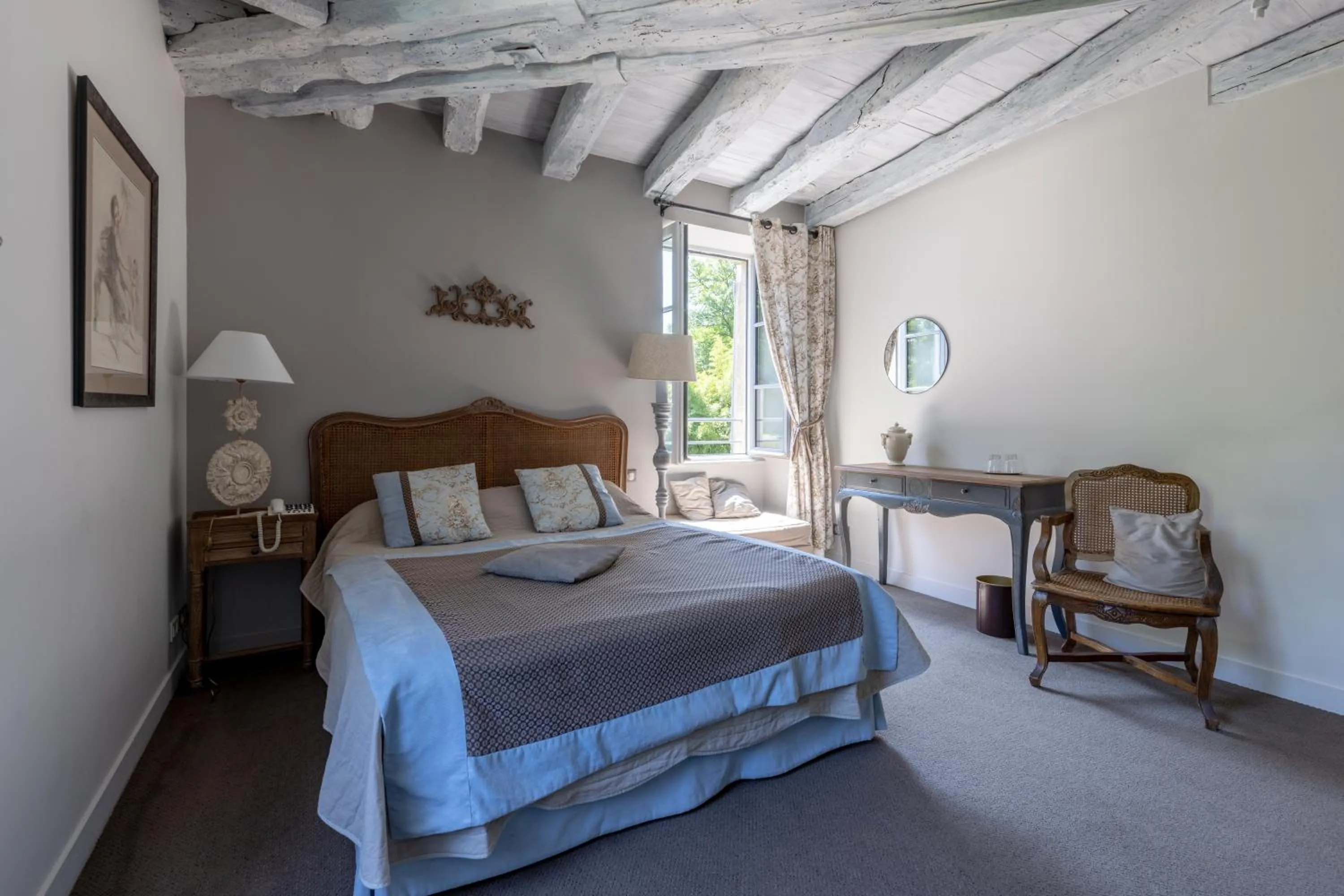 Bedroom, Bed in Le Moulin de Mitou