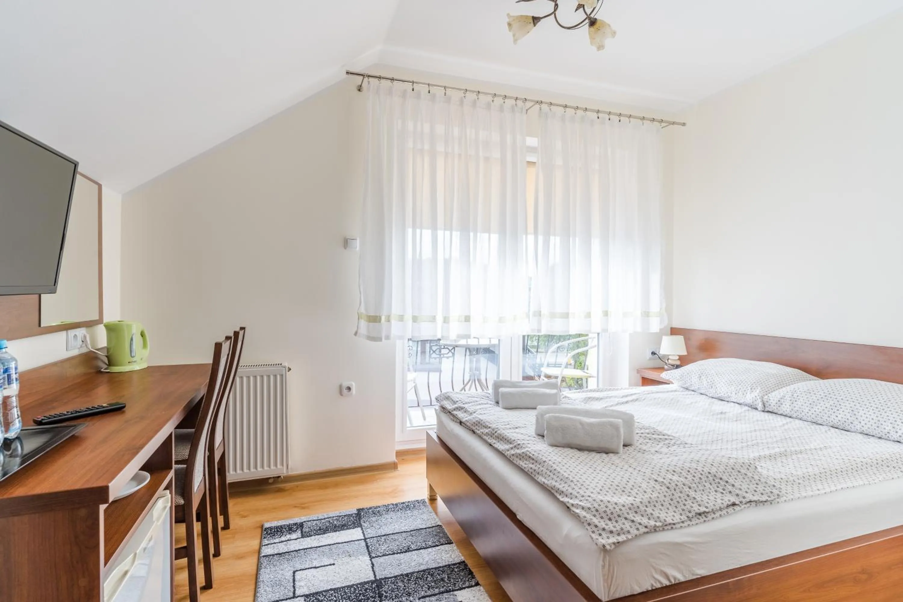 Photo of the whole room, Bed in RAMZES-pokoje z balkonami,parking,Blisko do plaży Ustka