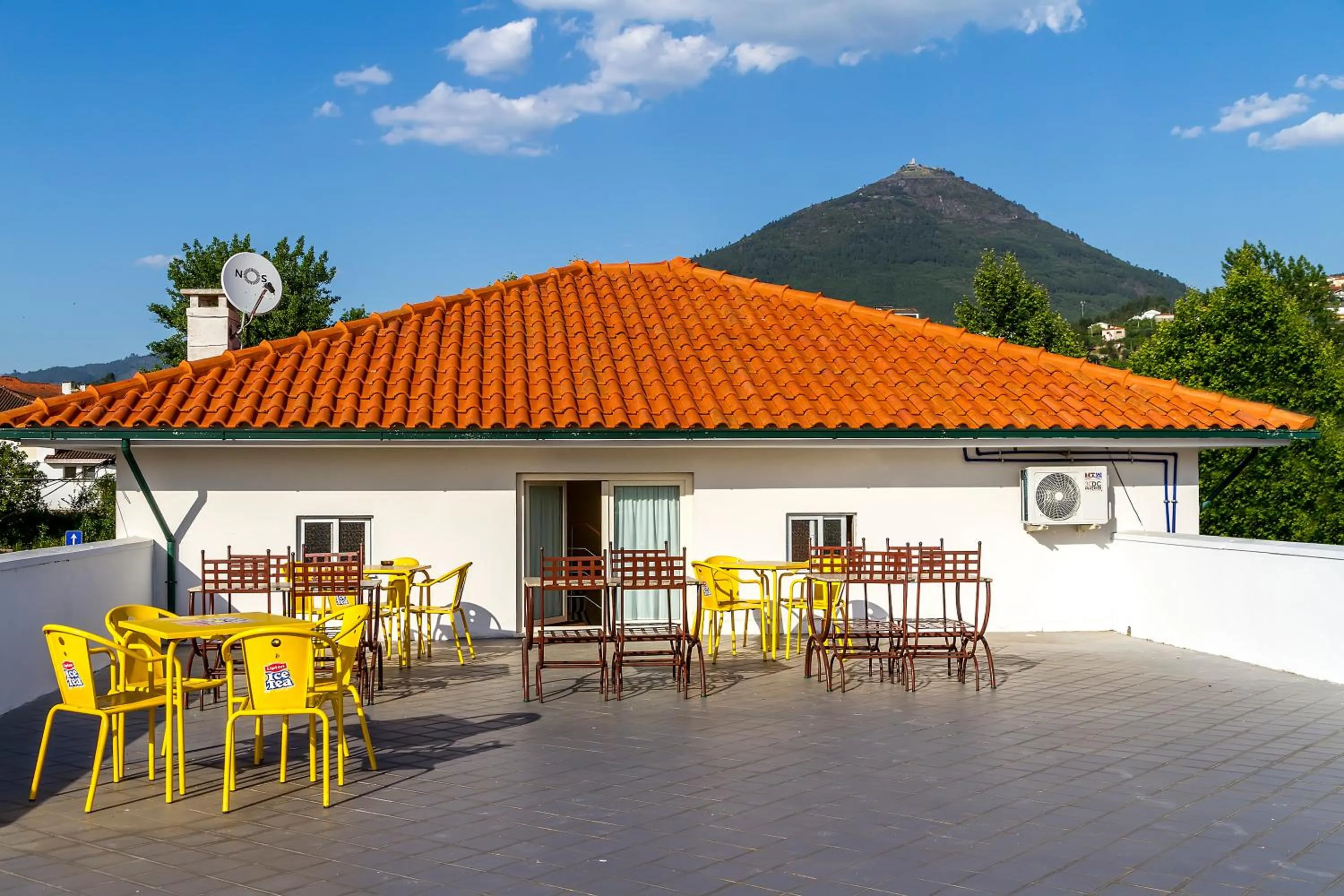 Balcony/Terrace in Hostel Carvalho