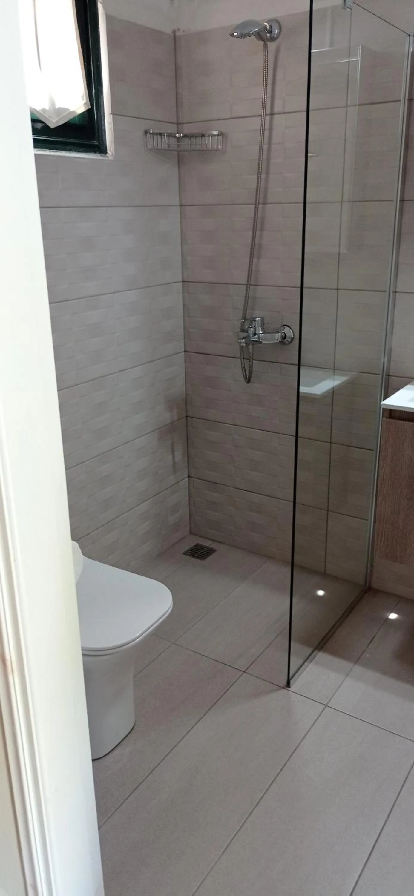 Bathroom in Aristotelis Apartments