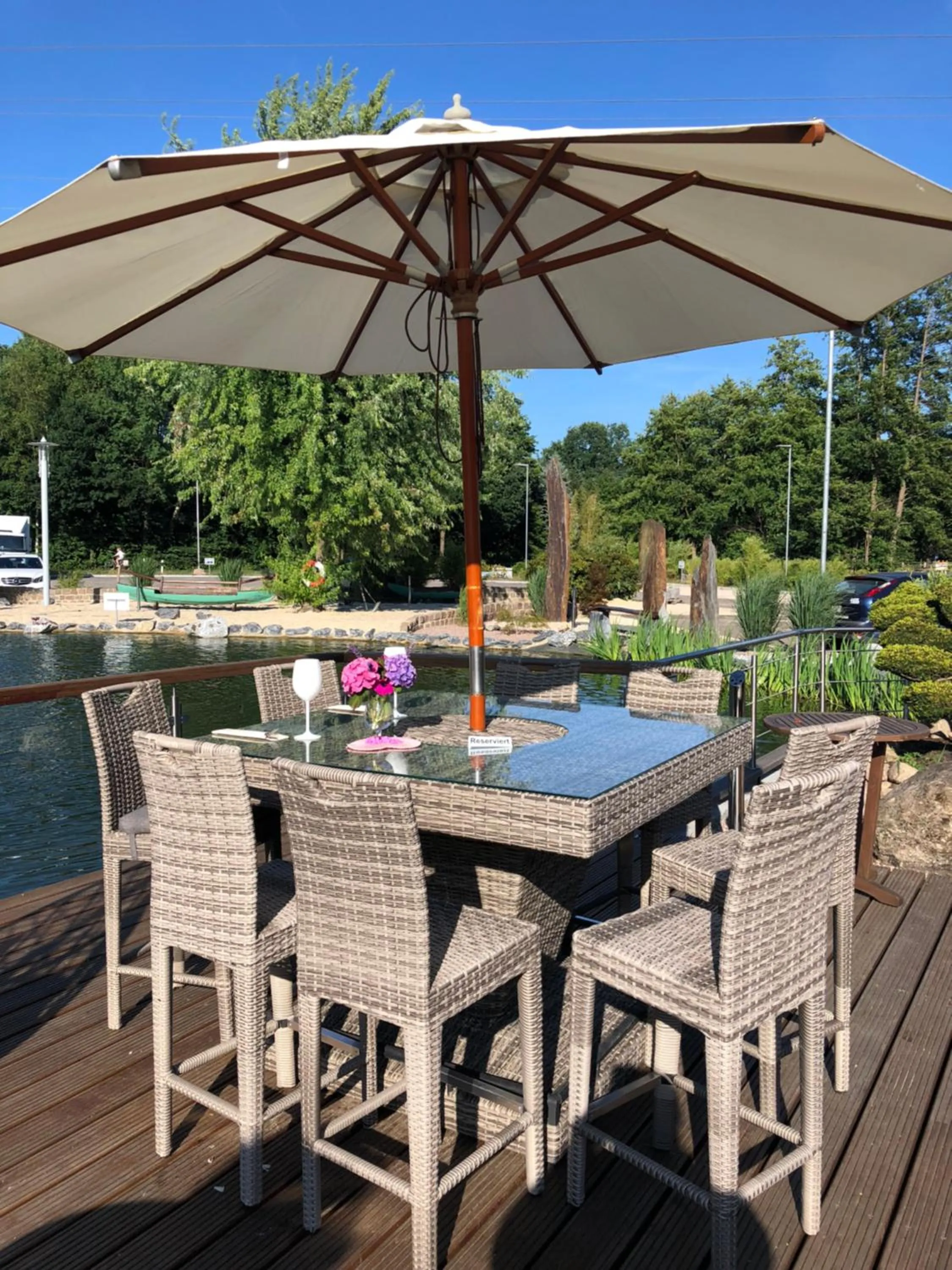 Balcony/Terrace in Landhaus Eden 3 Sterne Superior