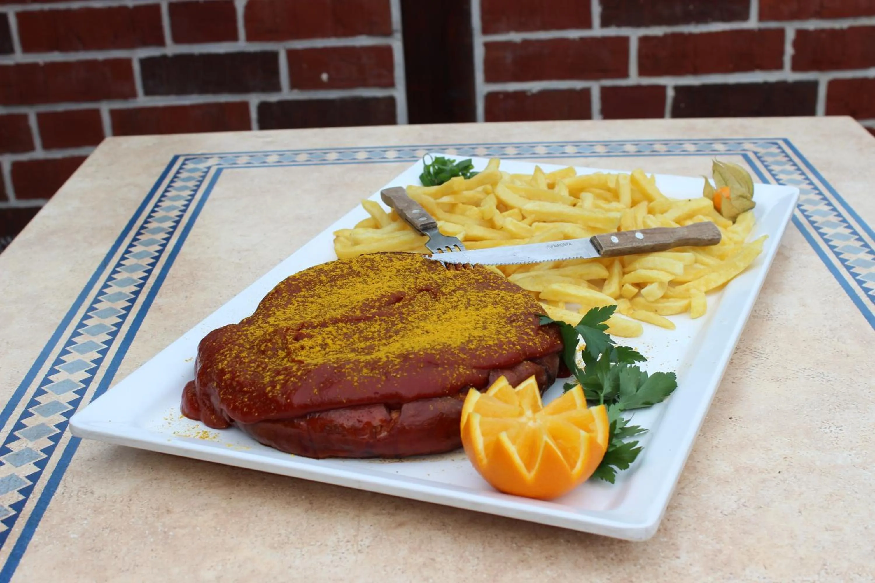 Food close-up in Landhaus Eden 3 Sterne Superior