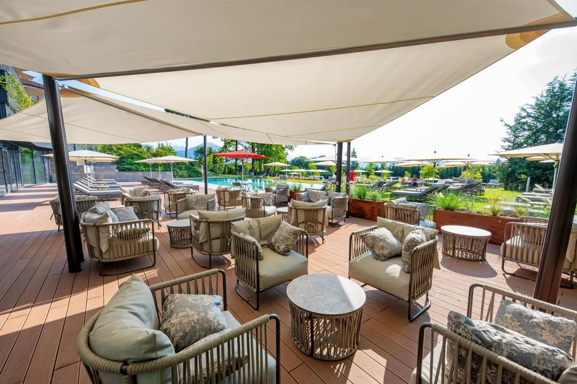 Solarium in Relais & Spa Castello di Casiglio