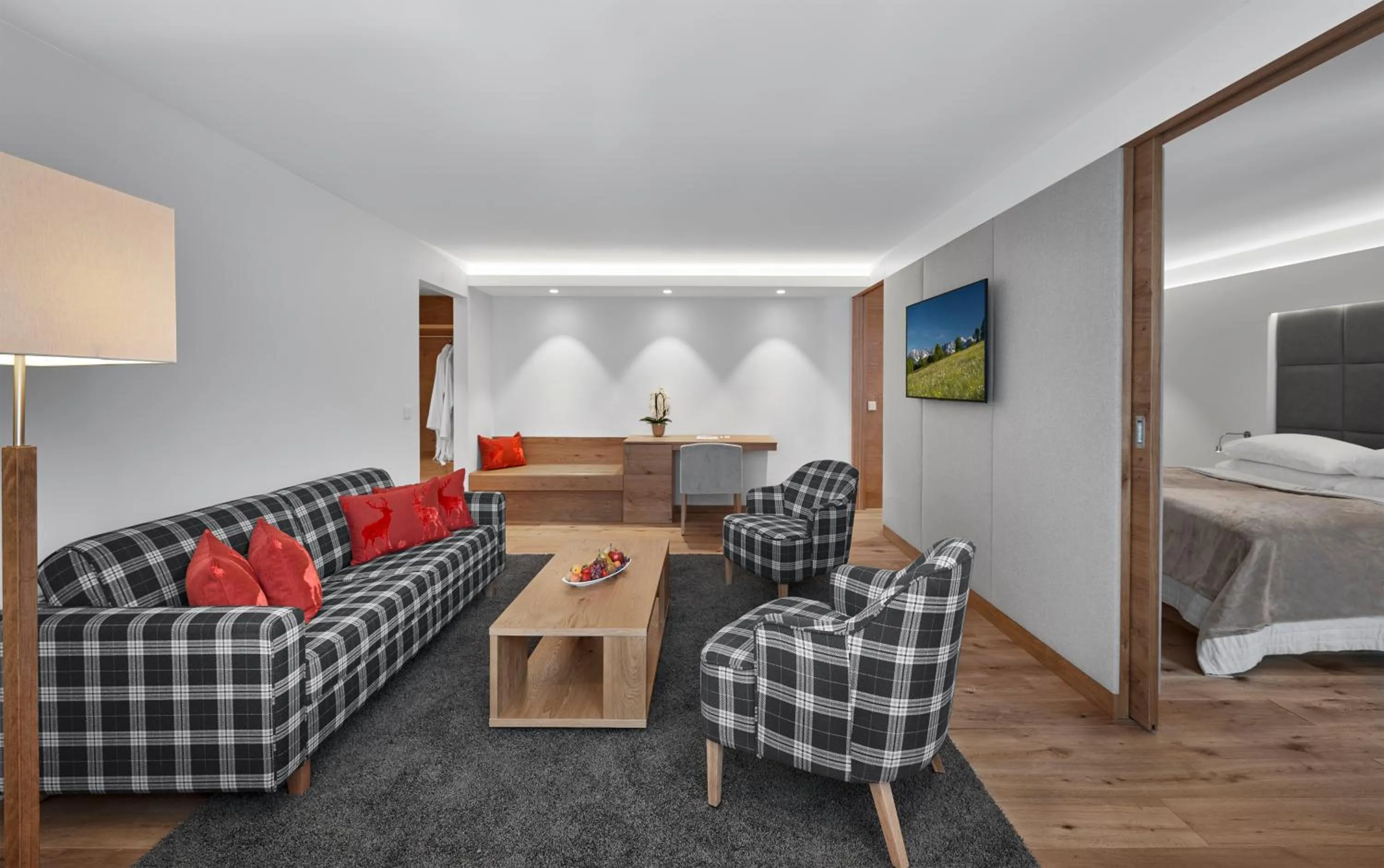 Photo of the whole room, Bed in Schwarzer Adler Kitzbühel - Adults Only