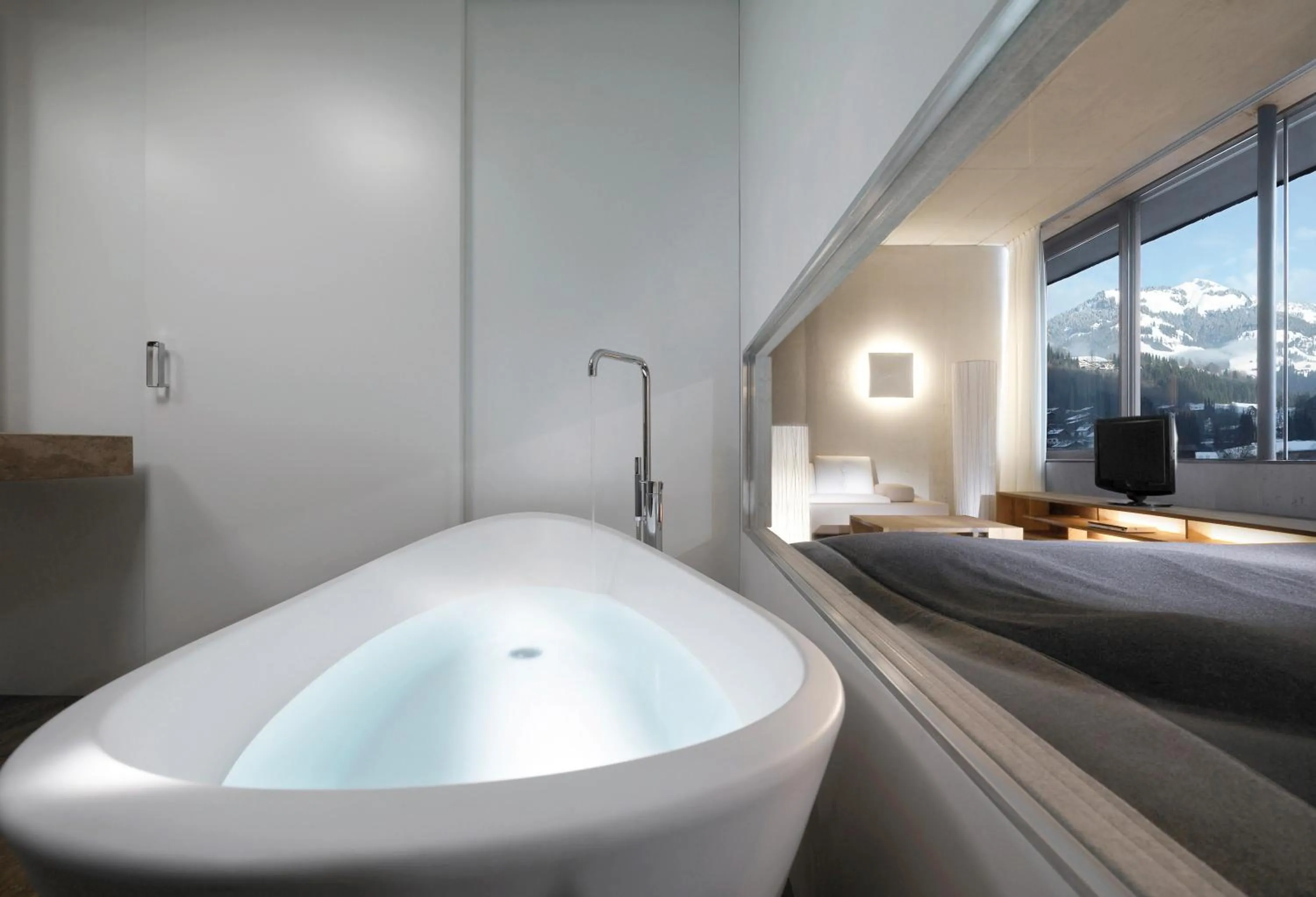 Bathroom in Schwarzer Adler Kitzbühel - Adults Only