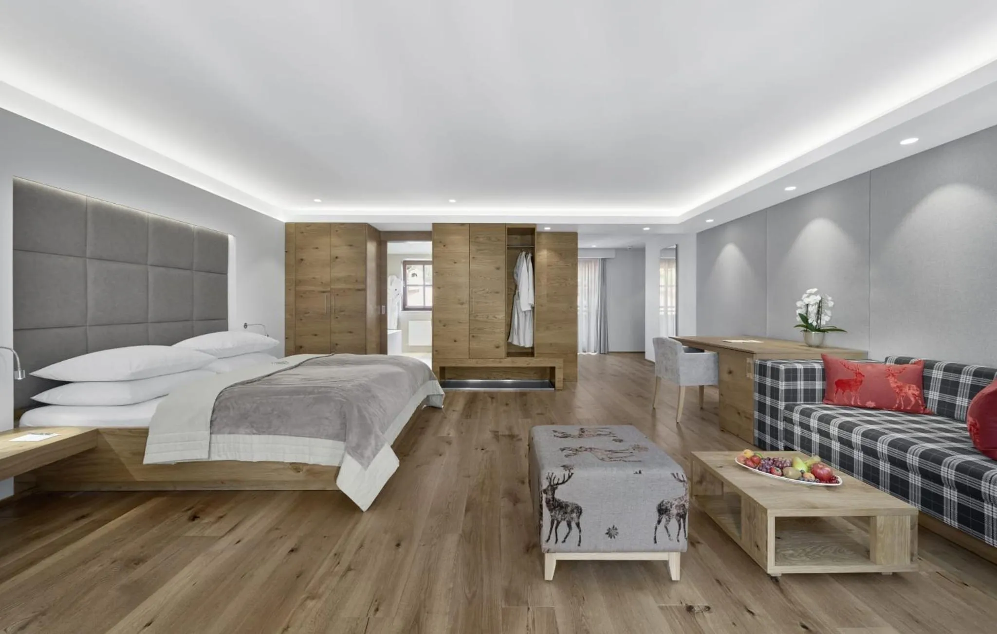 Photo of the whole room, Bed in Schwarzer Adler Kitzbühel - Adults Only