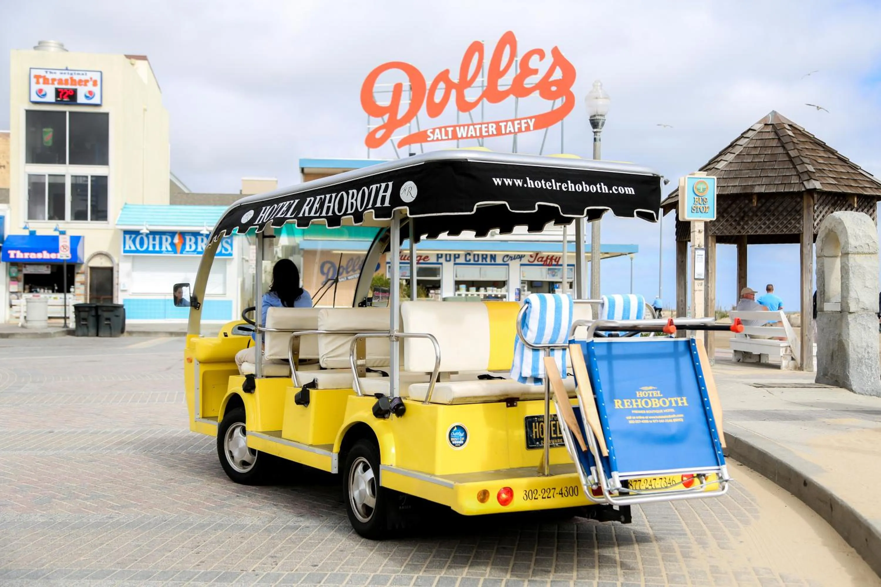 shuttle in Hotel Rehoboth