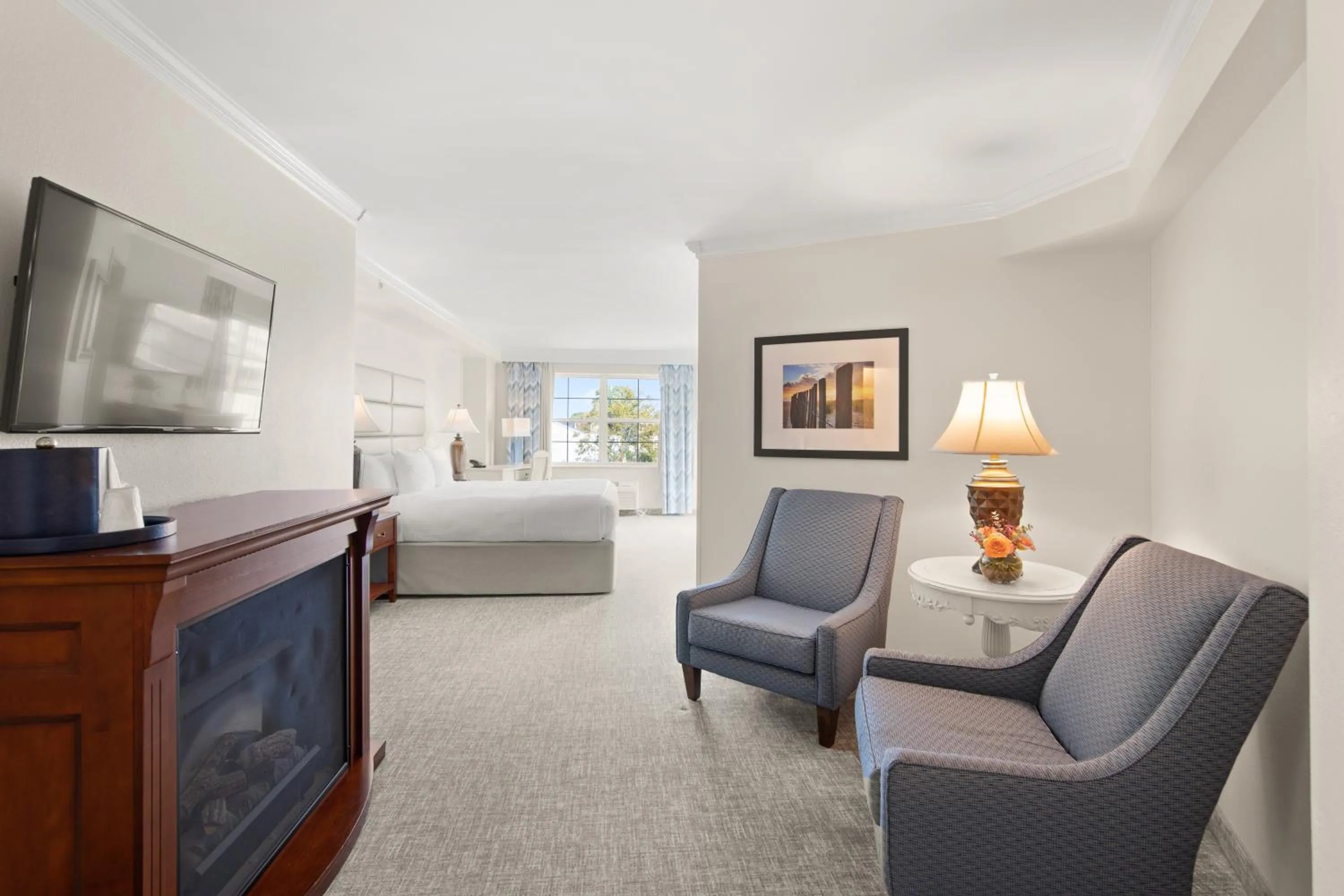 Seating area, Bed in Hotel Rehoboth