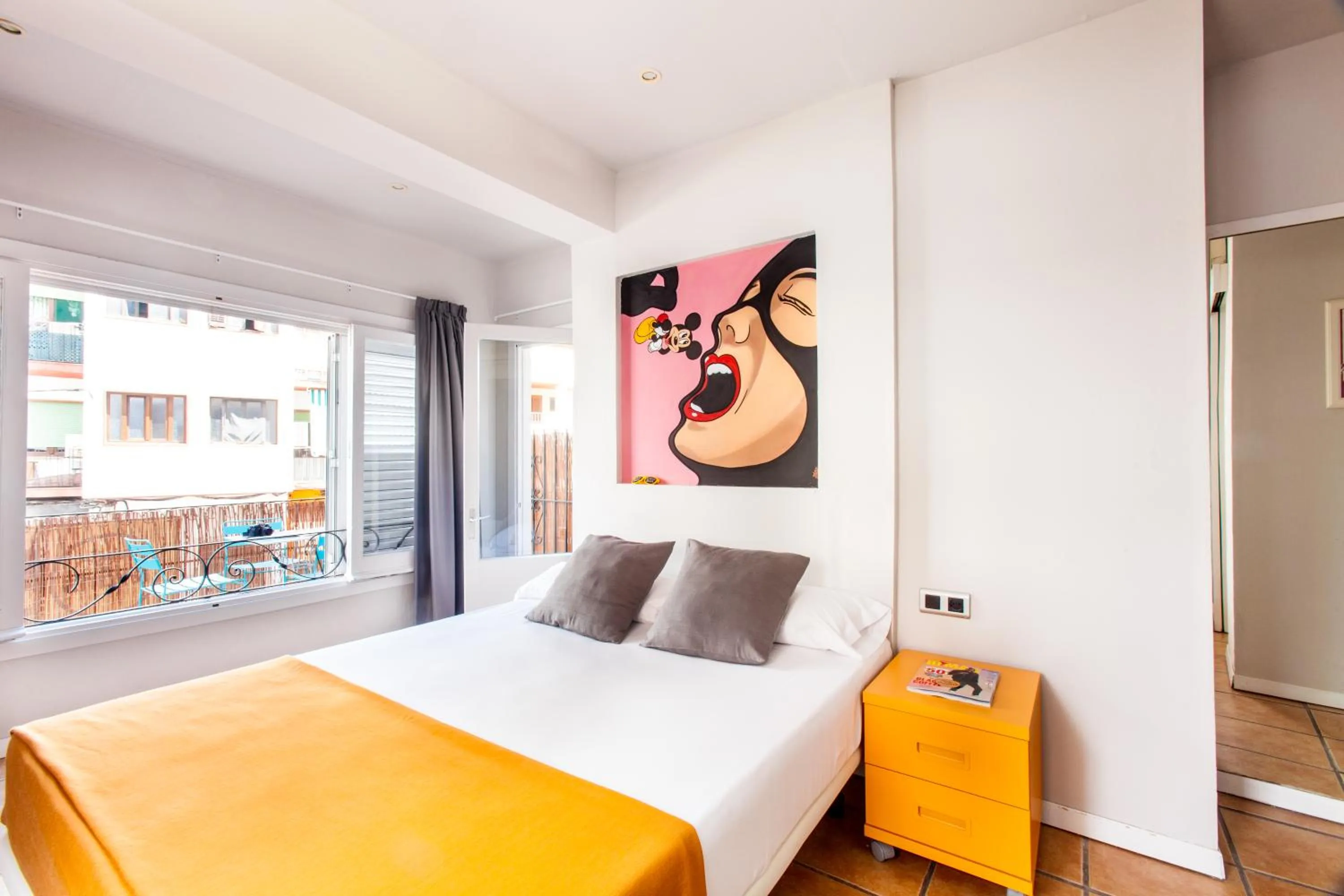 Balcony/Terrace, Bed in Ten Hostel