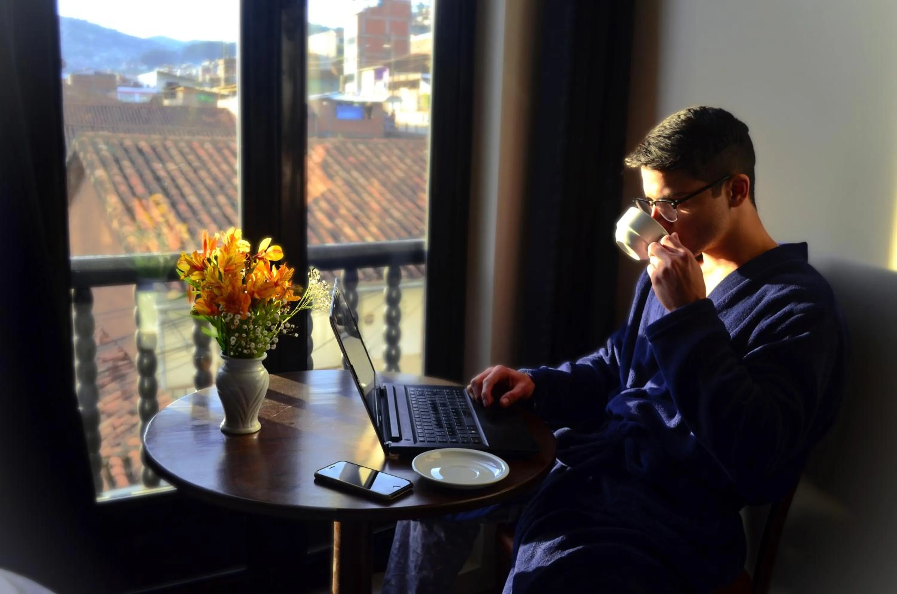 City view in Ureta Hotel