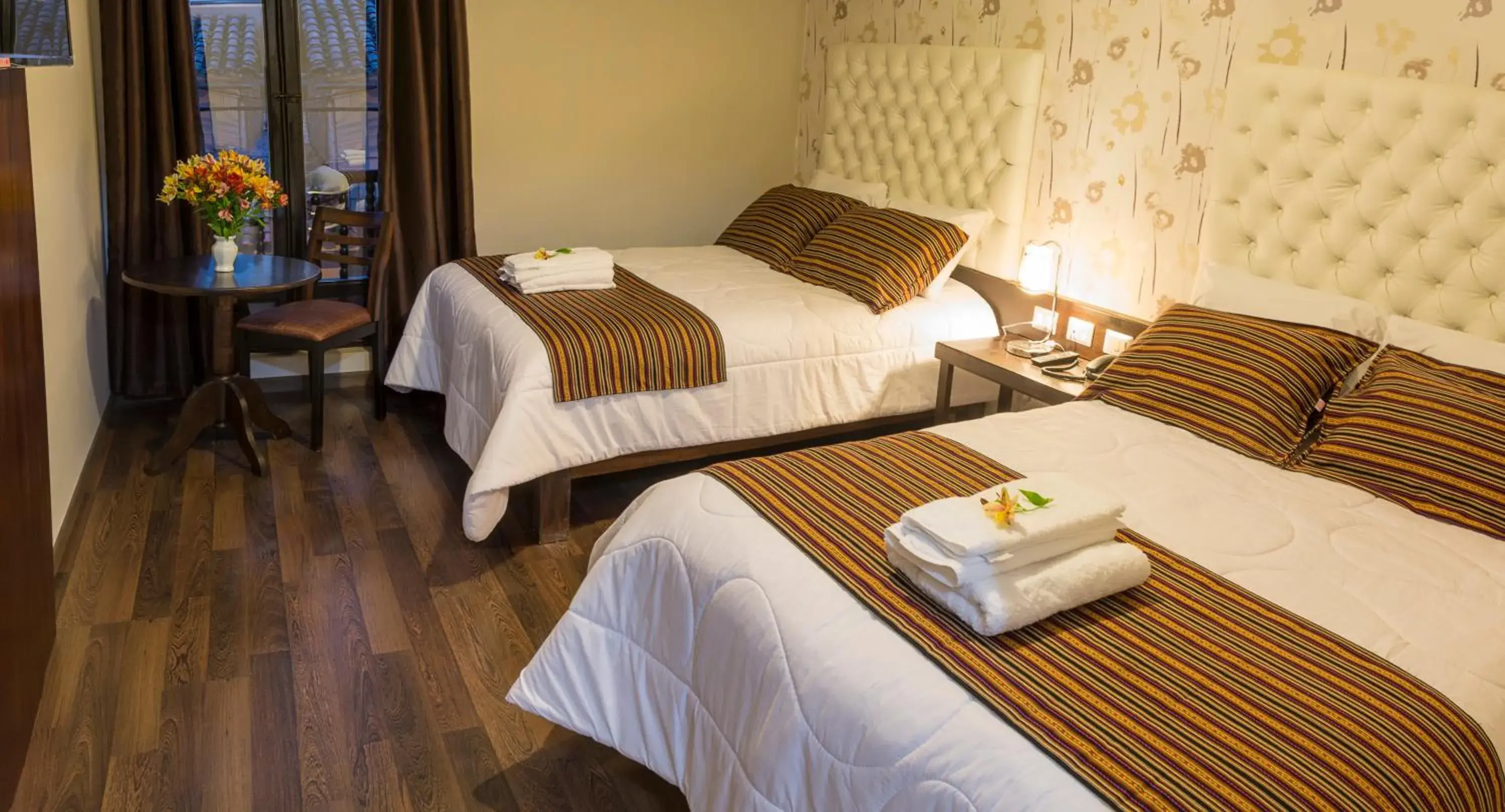 Standard Double Room with Two Double Beds in Ureta Hotel Standard Double Room with Two Double Beds in Ureta Hotel