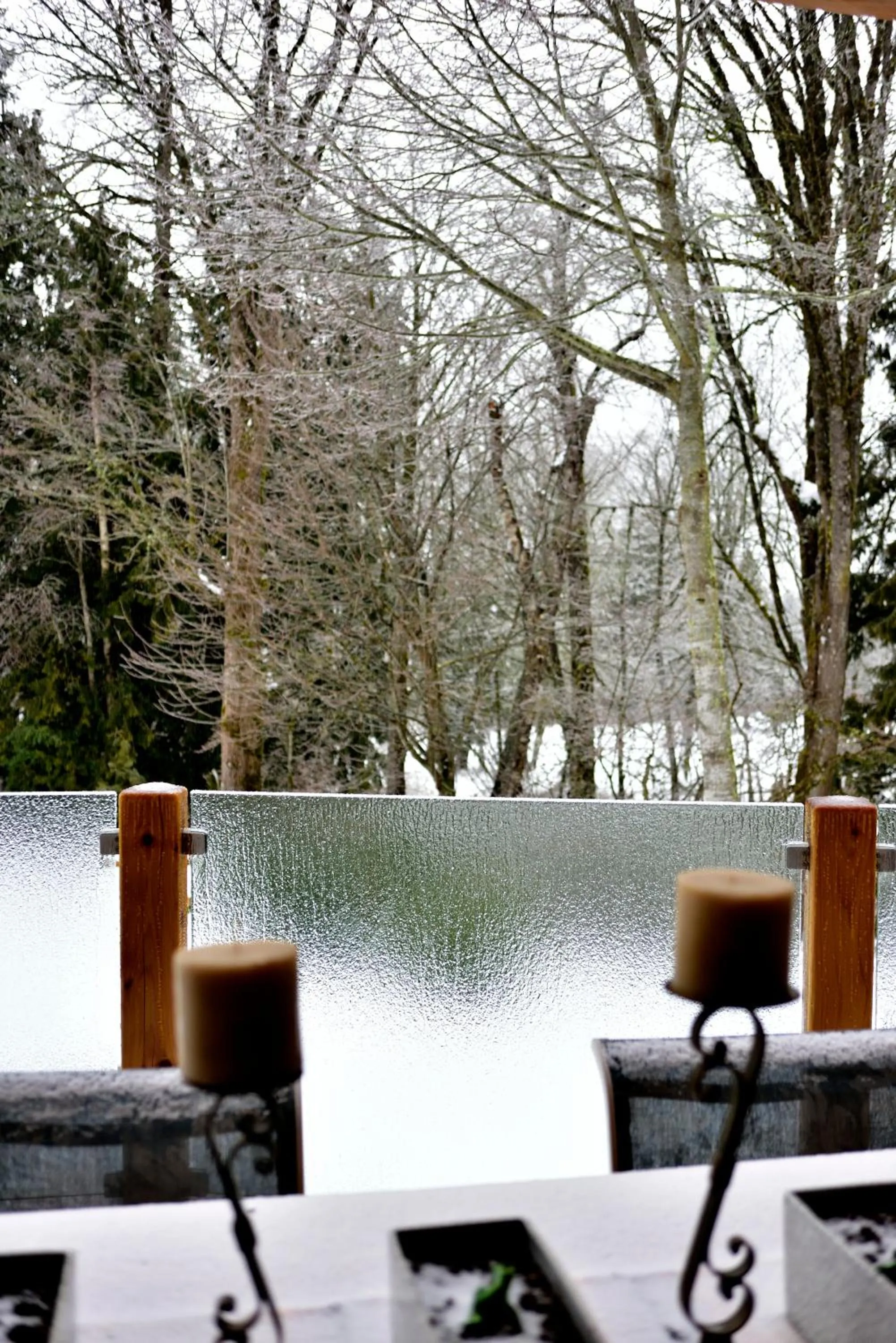 Winter in The Rockwell-Harrison Guest Lodge