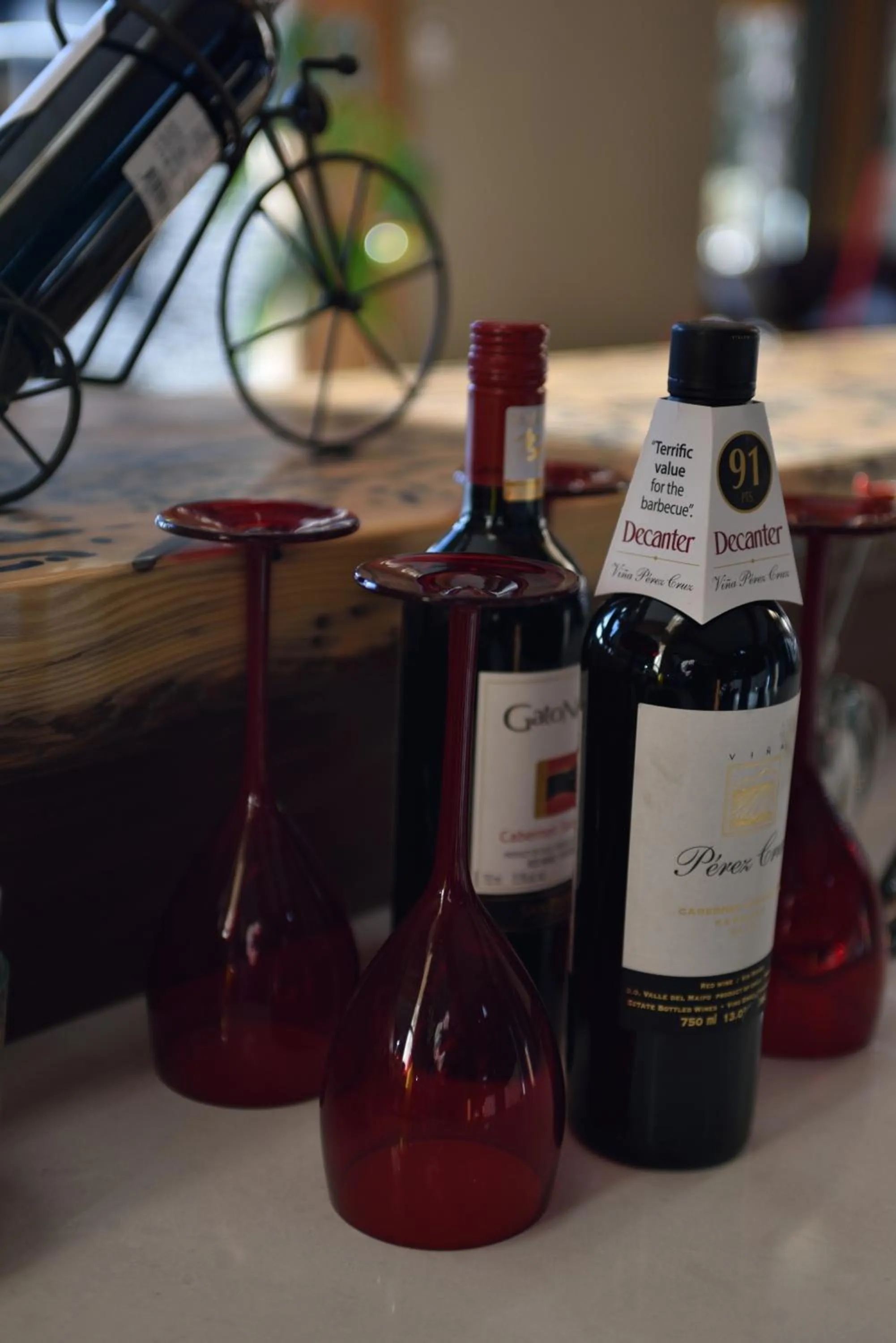 Alcoholic drinks in The Rockwell-Harrison Guest Lodge