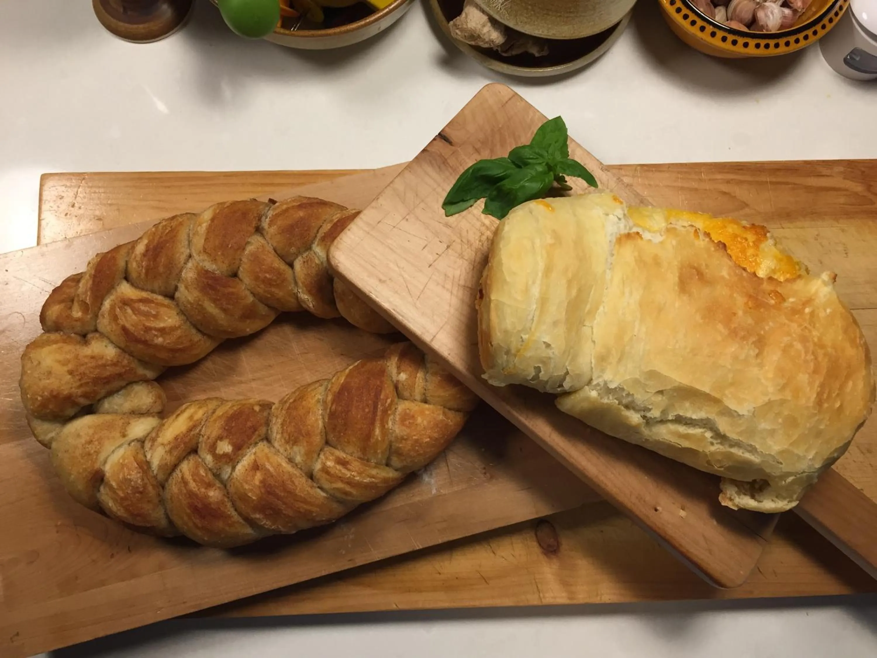 Food close-up in The Rockwell-Harrison Guest Lodge