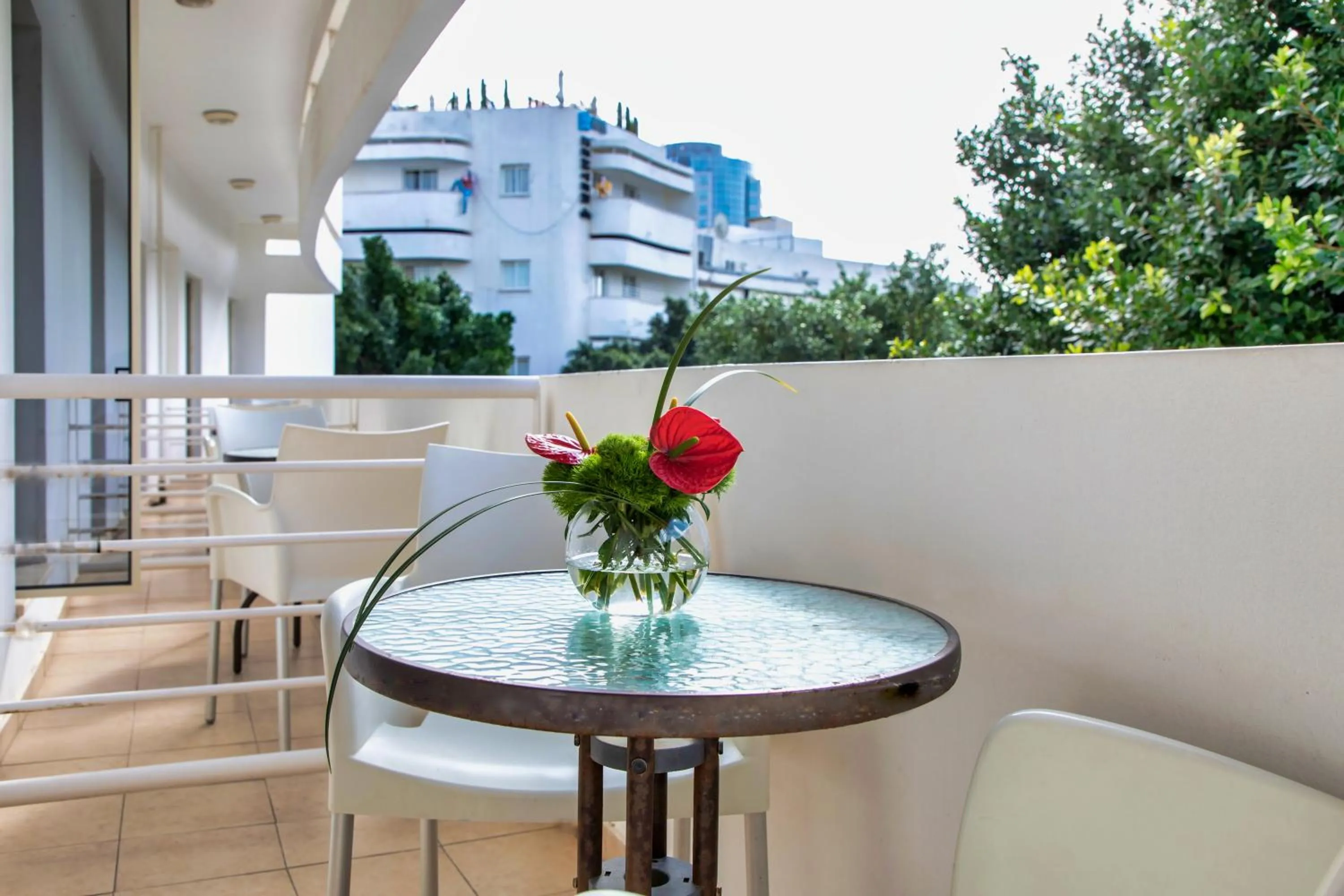 Balcony/Terrace in Cinema Hotel - an Atlas Boutique Hotel