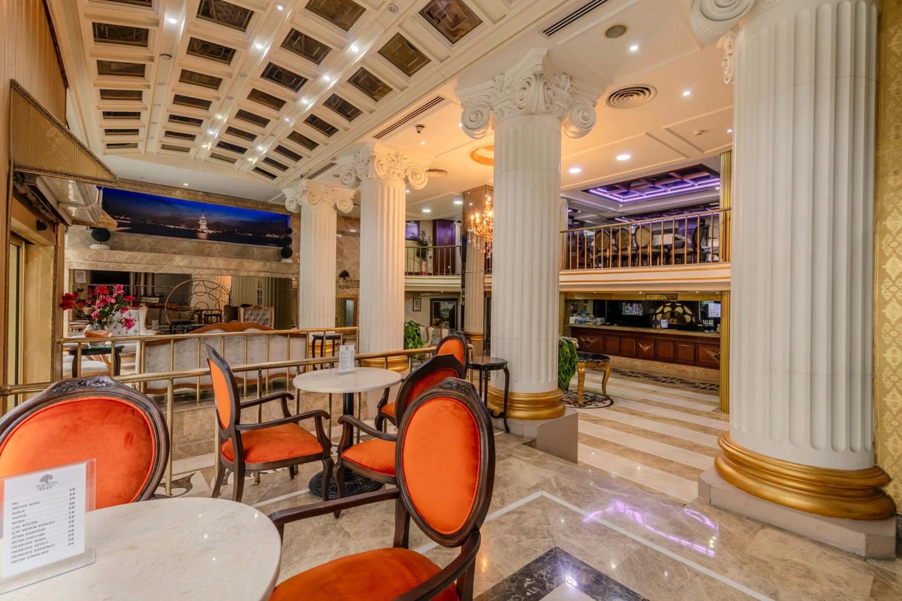 Lobby or reception in Tilia Hotel