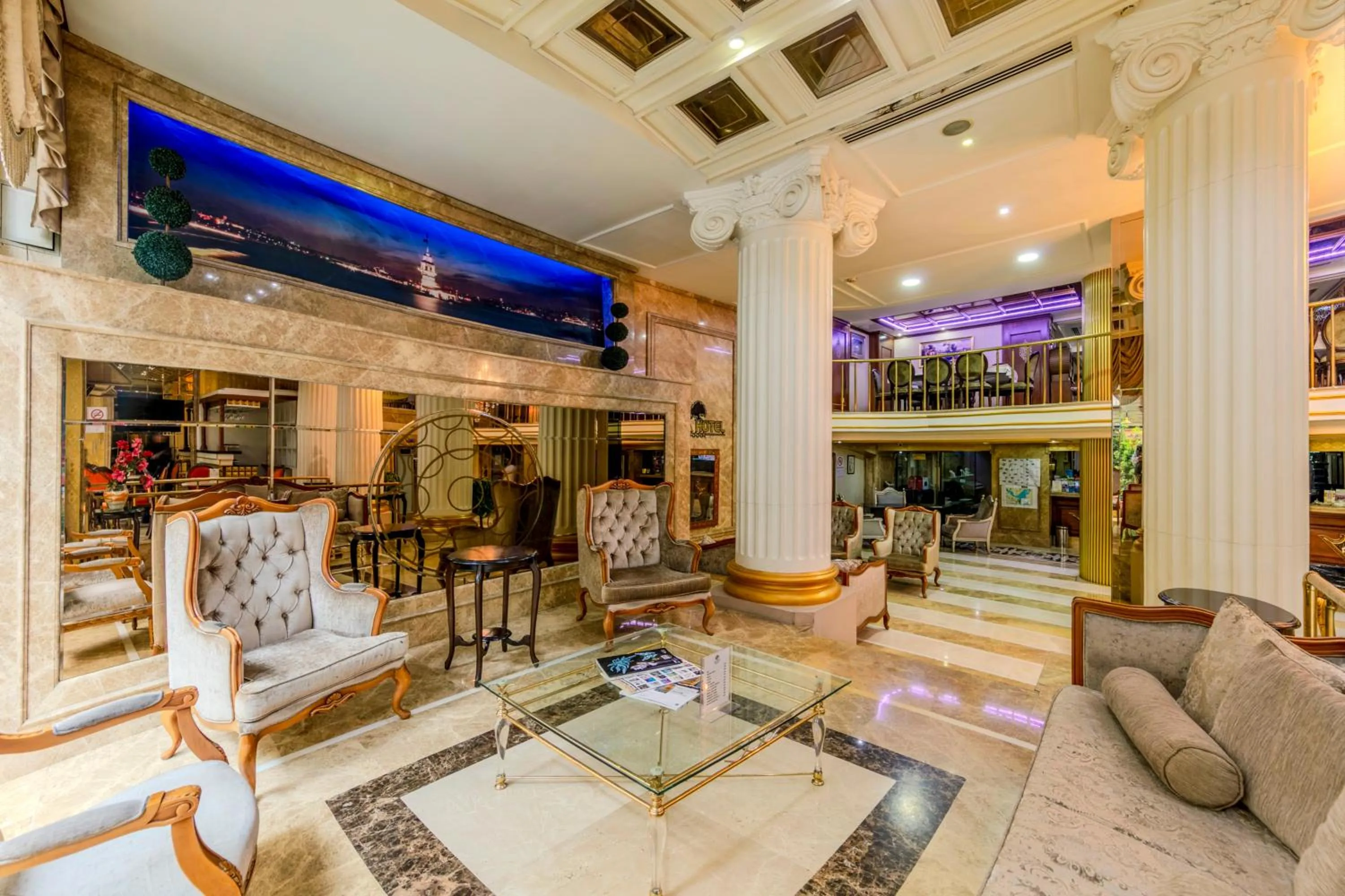 Lobby or reception in Tilia Hotel