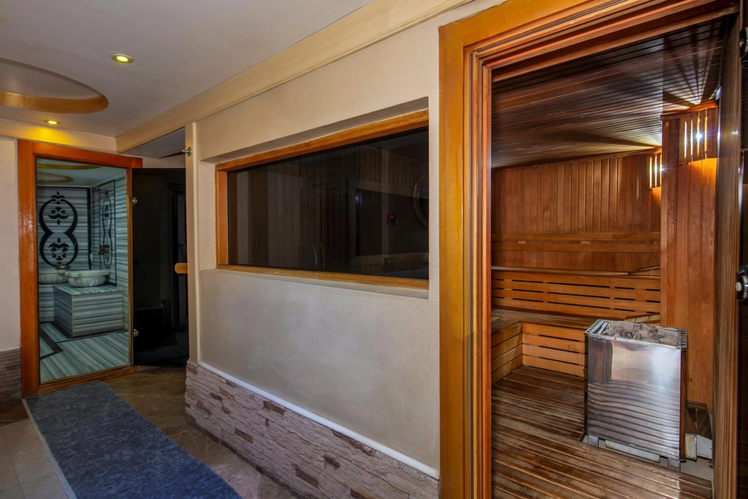 Sauna in Tilia Hotel