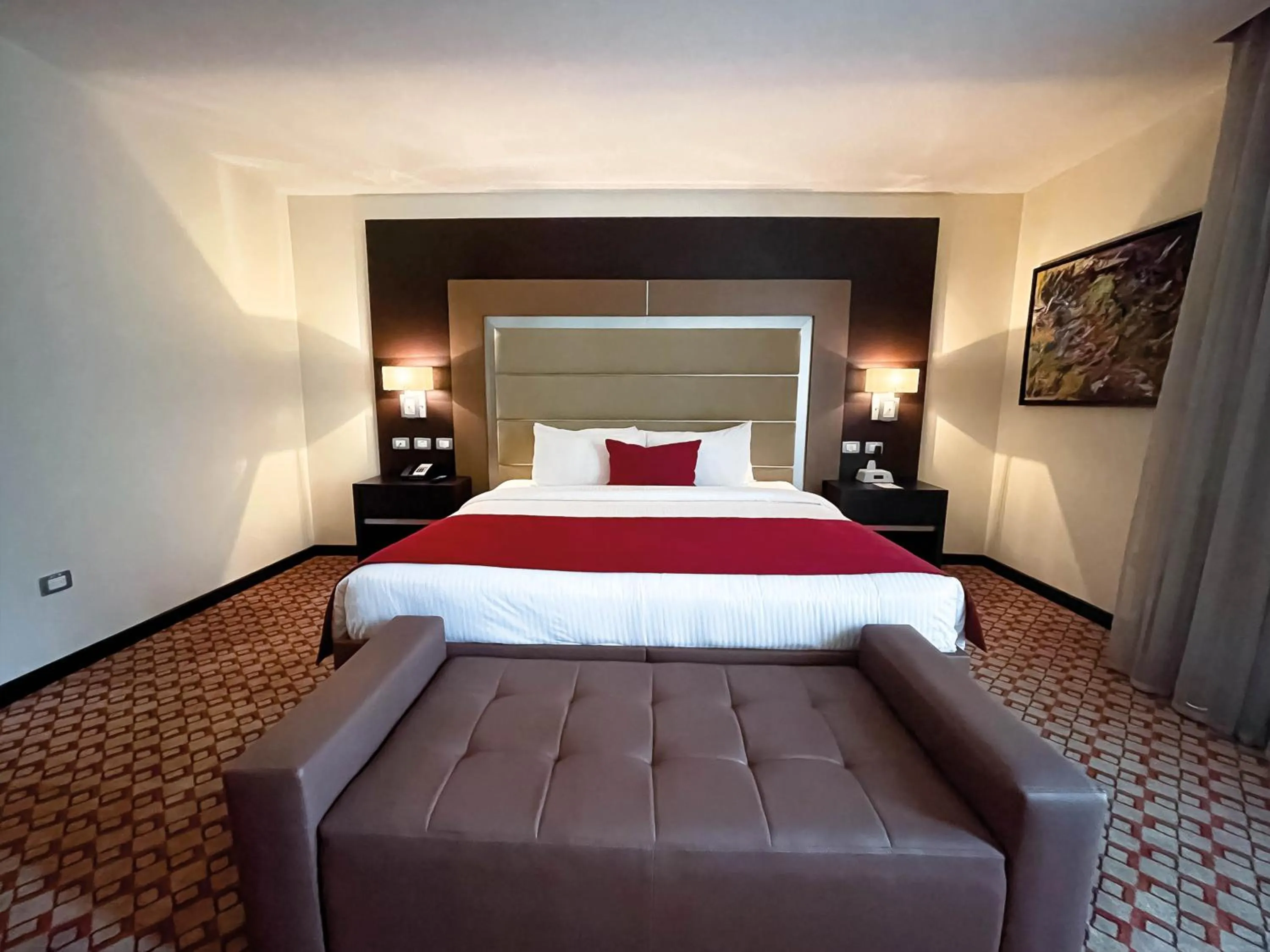 Bed in Waldorf Hotel