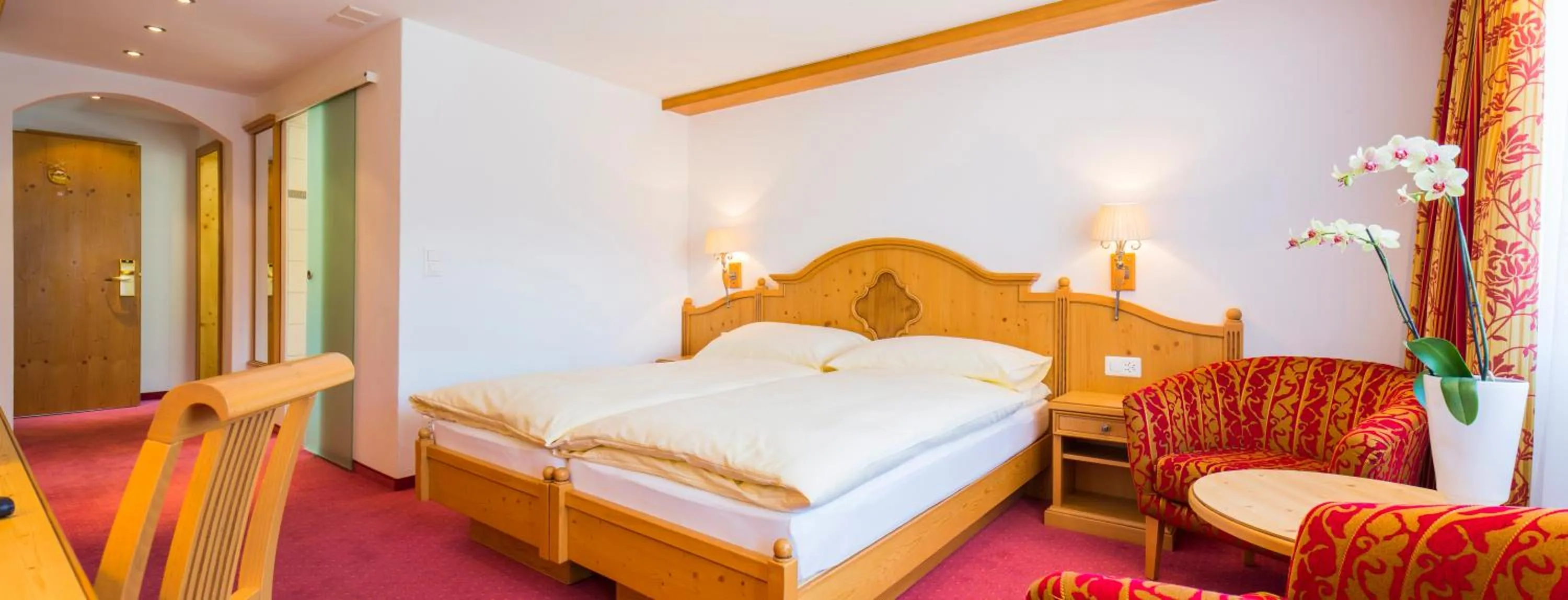 Bed in Hotel Excelsior