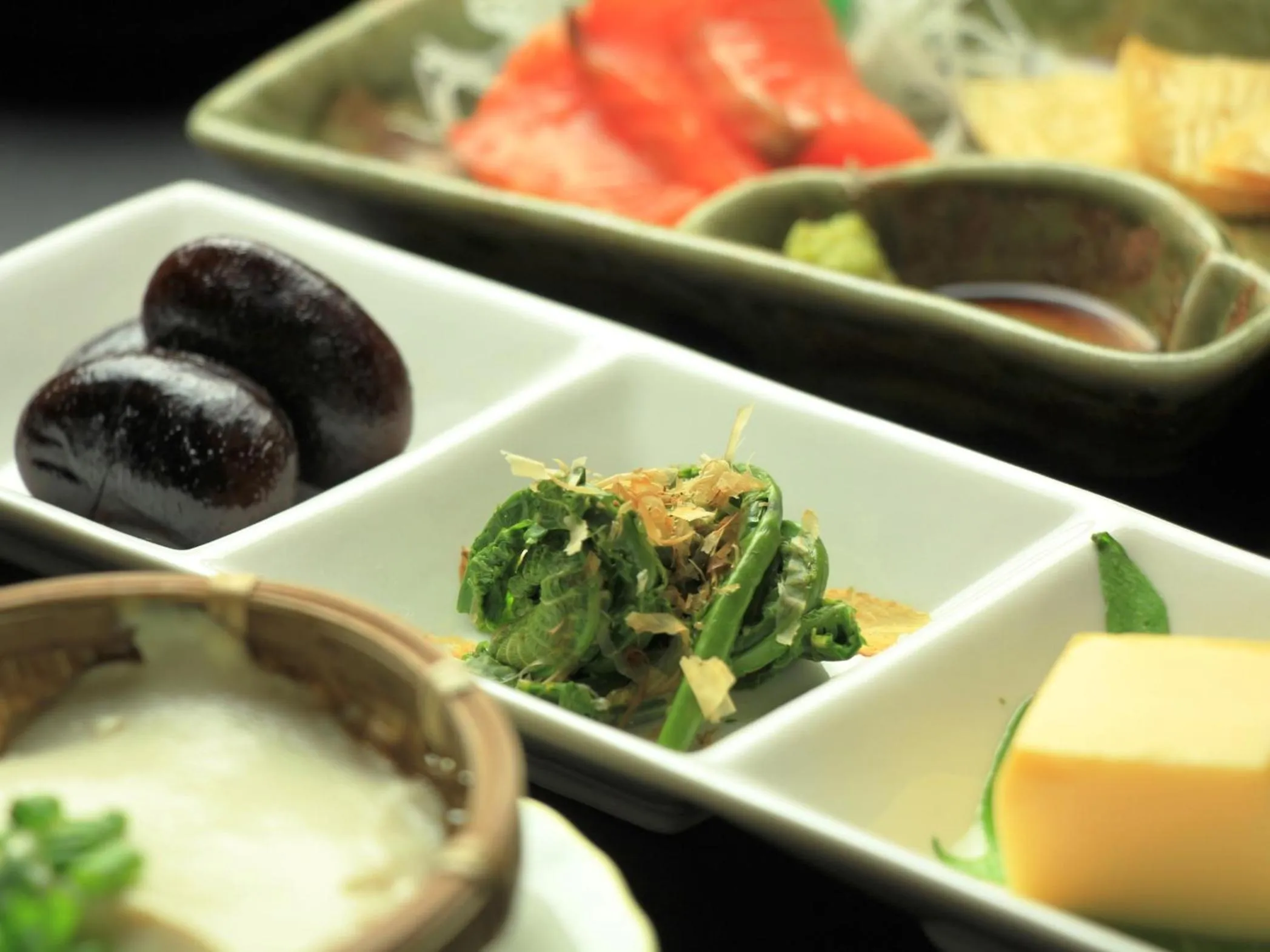 Food close-up in Oze Shinkousou