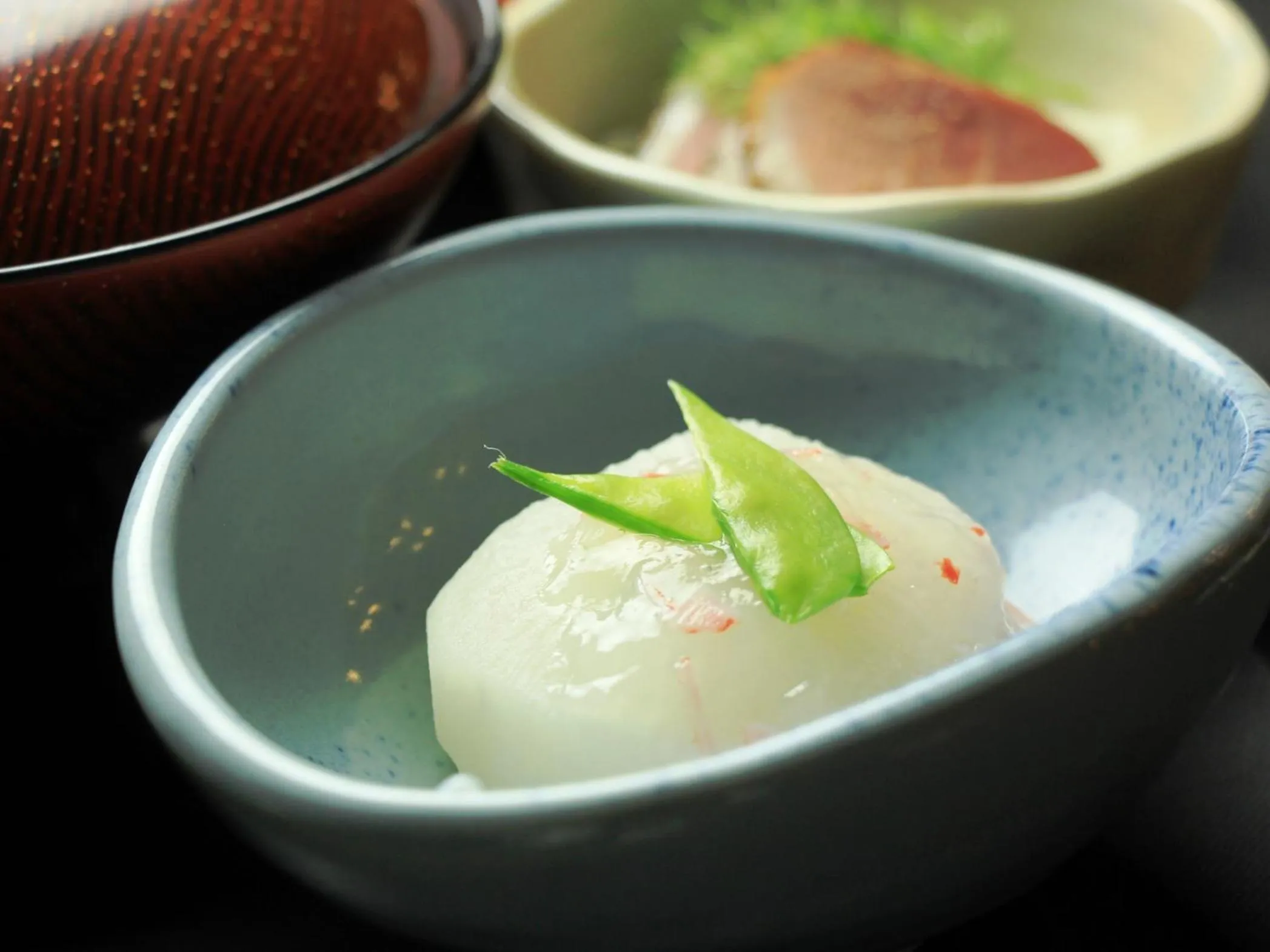 Food close-up in Oze Shinkousou