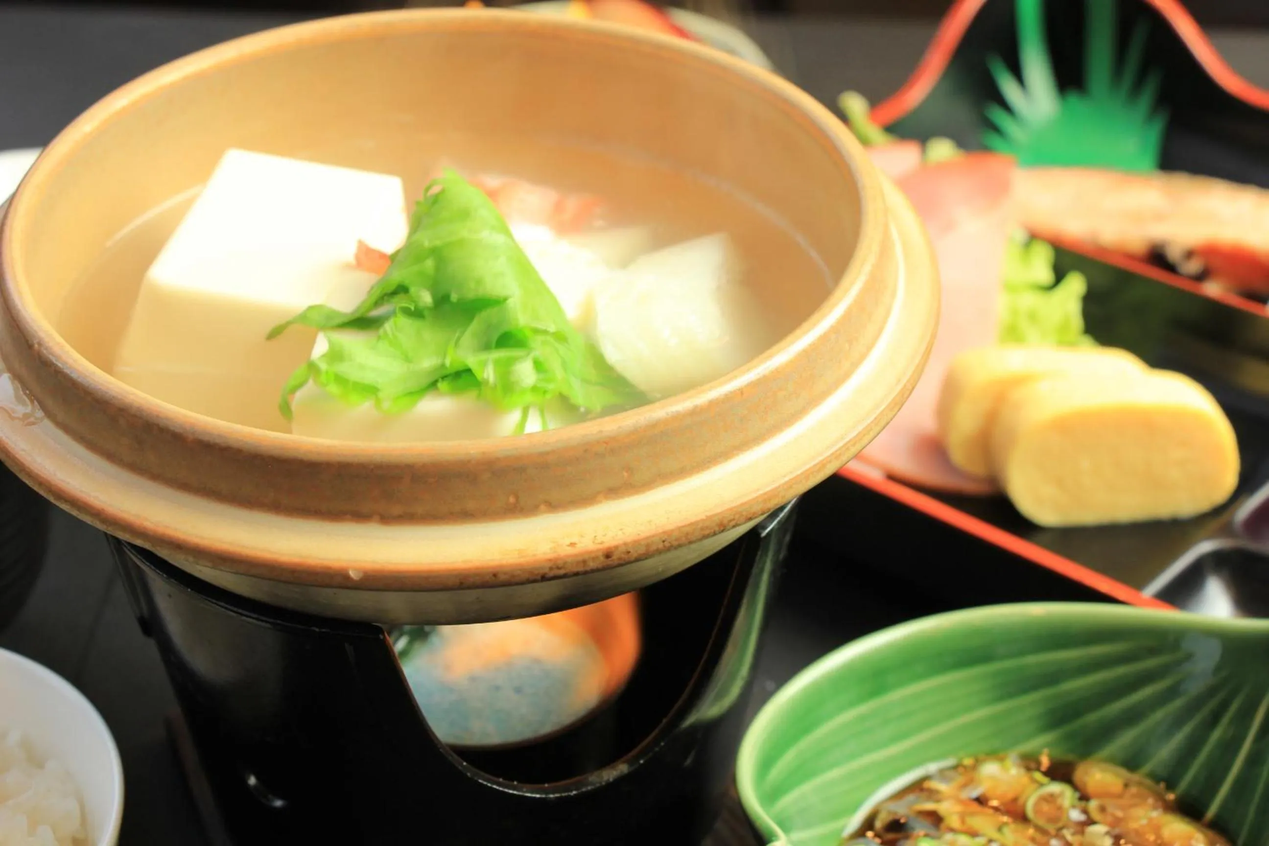 Food close-up in Oze Shinkousou