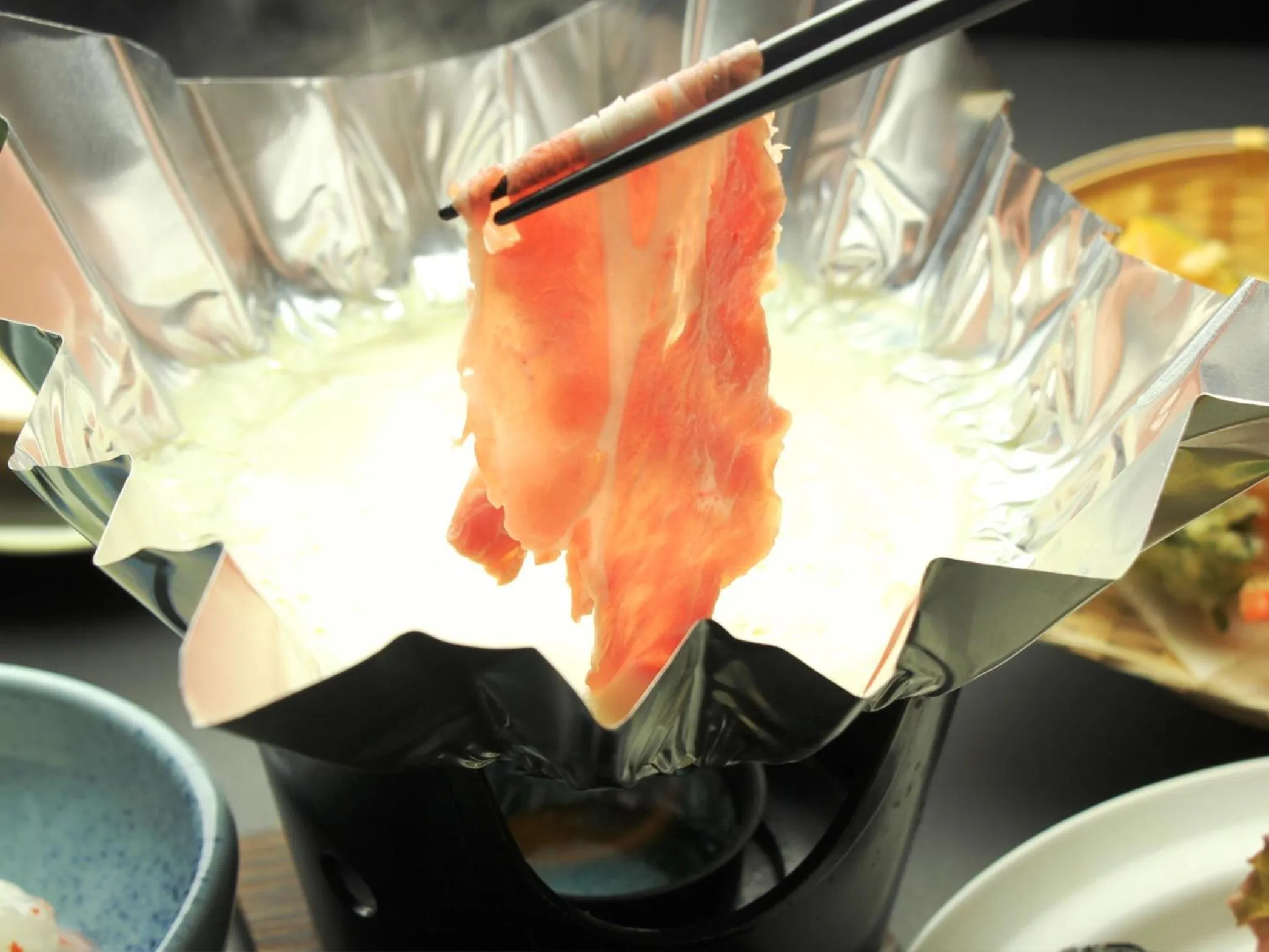 Food close-up in Oze Shinkousou