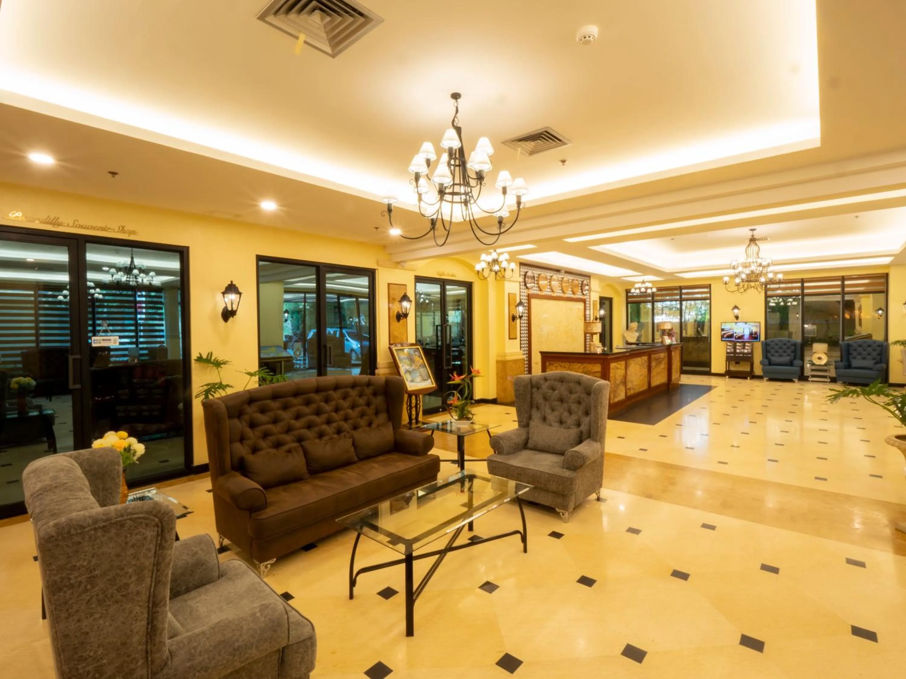 Lobby or reception in Sunlight Hotel Coron