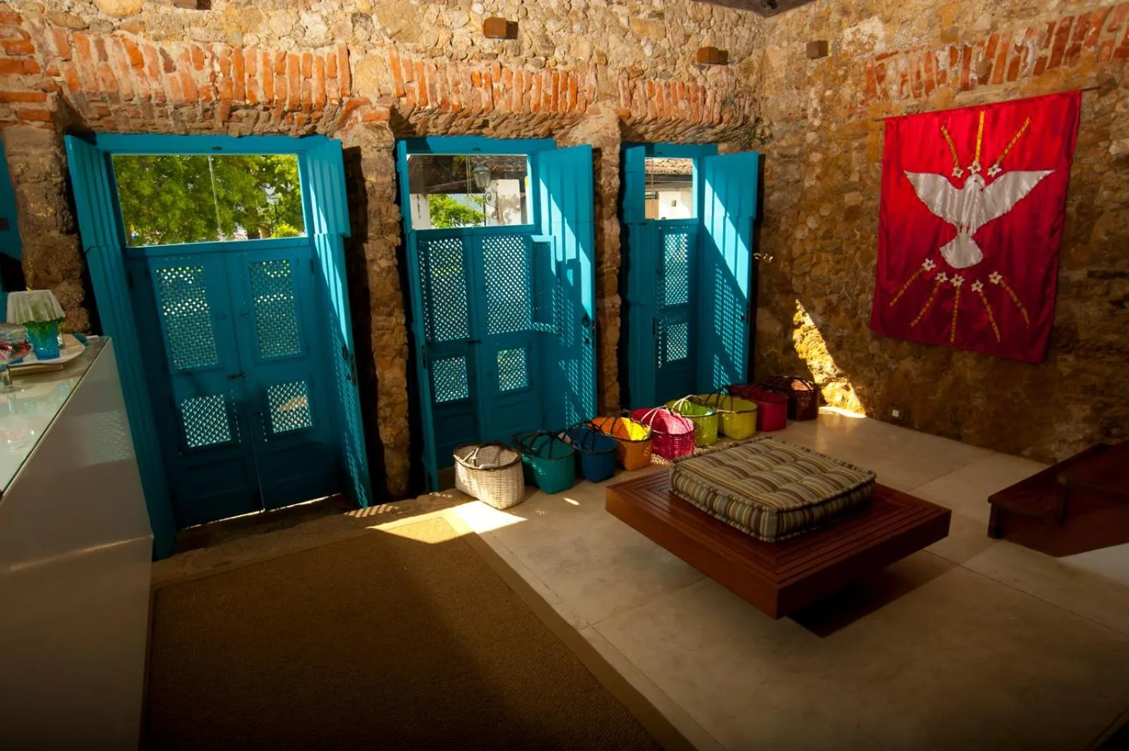 Lobby or reception in Casa Turquesa - Maison D´Hôtes