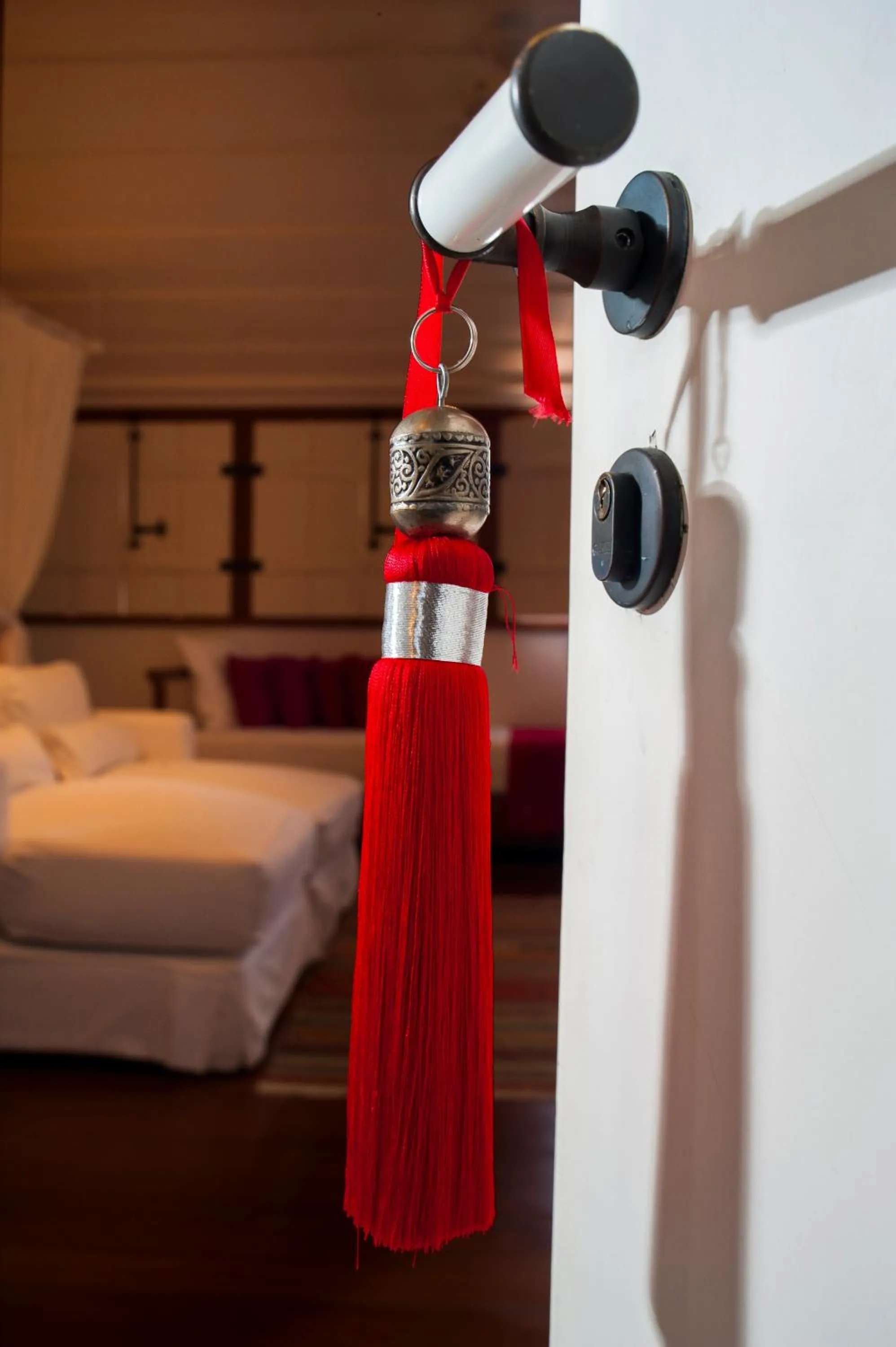 Decorative detail, Bed in Casa Turquesa - Maison D´Hôtes