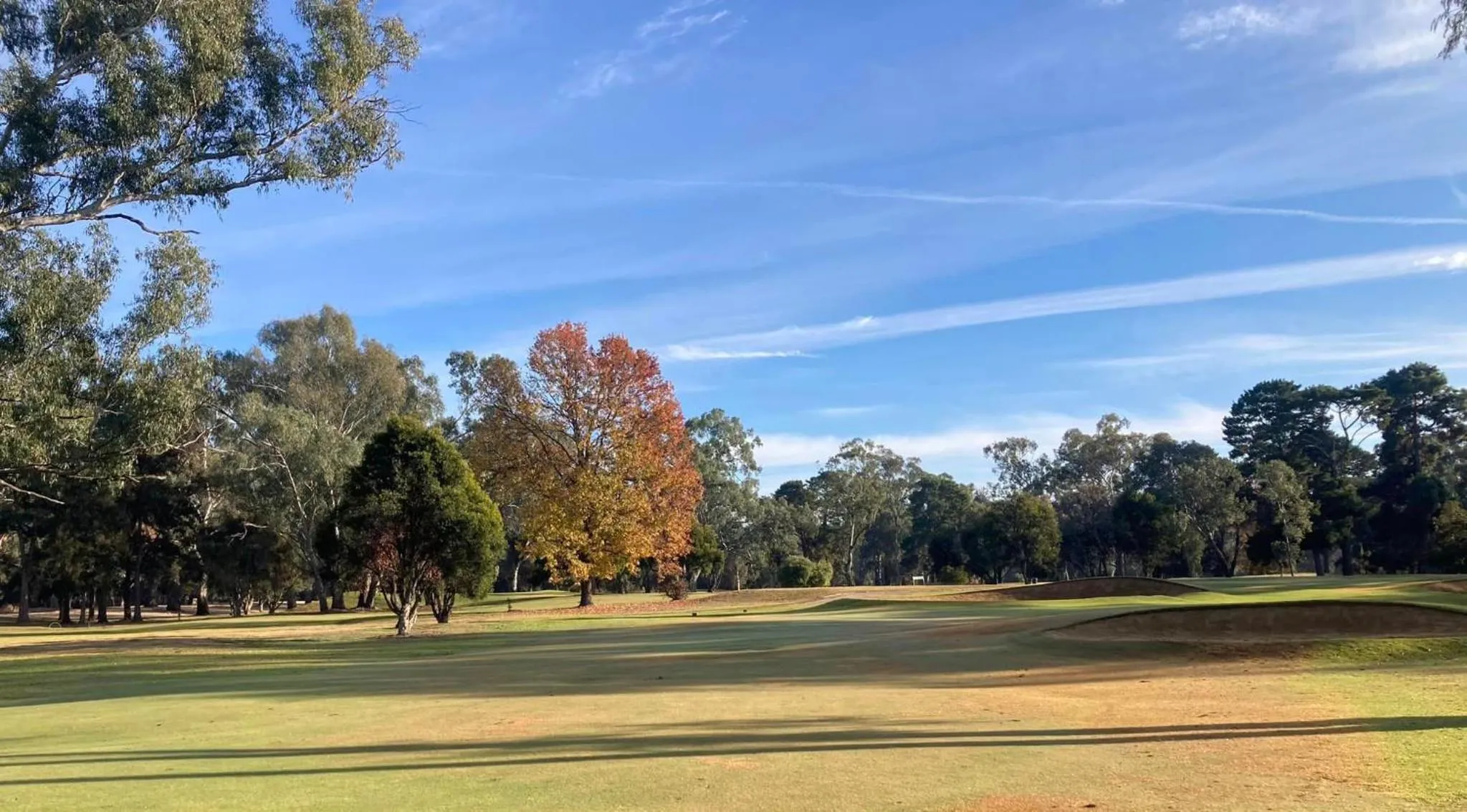 Golfcourse in Corowa Golf Club Motel