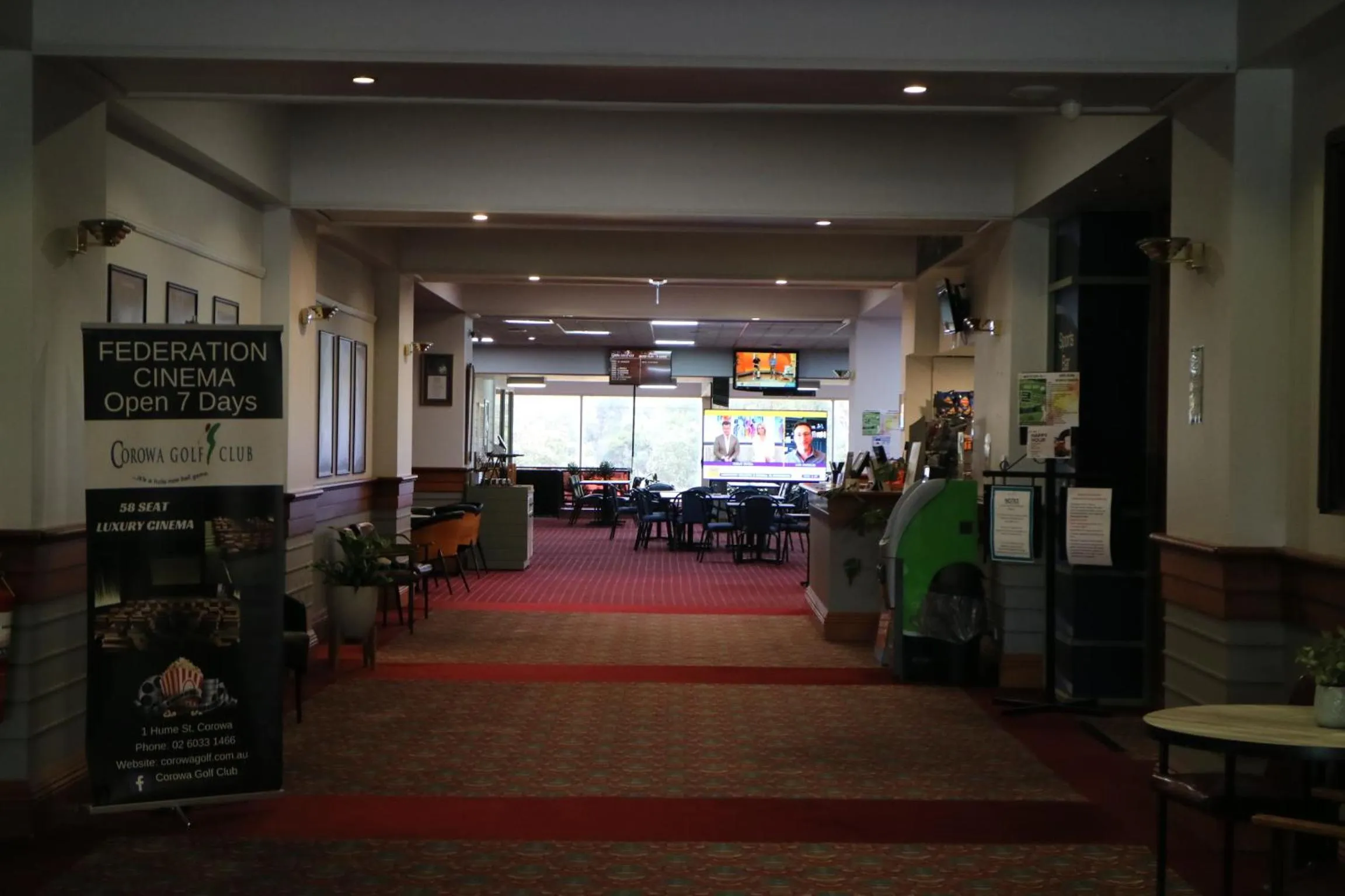 Property building in Corowa Golf Club Motel