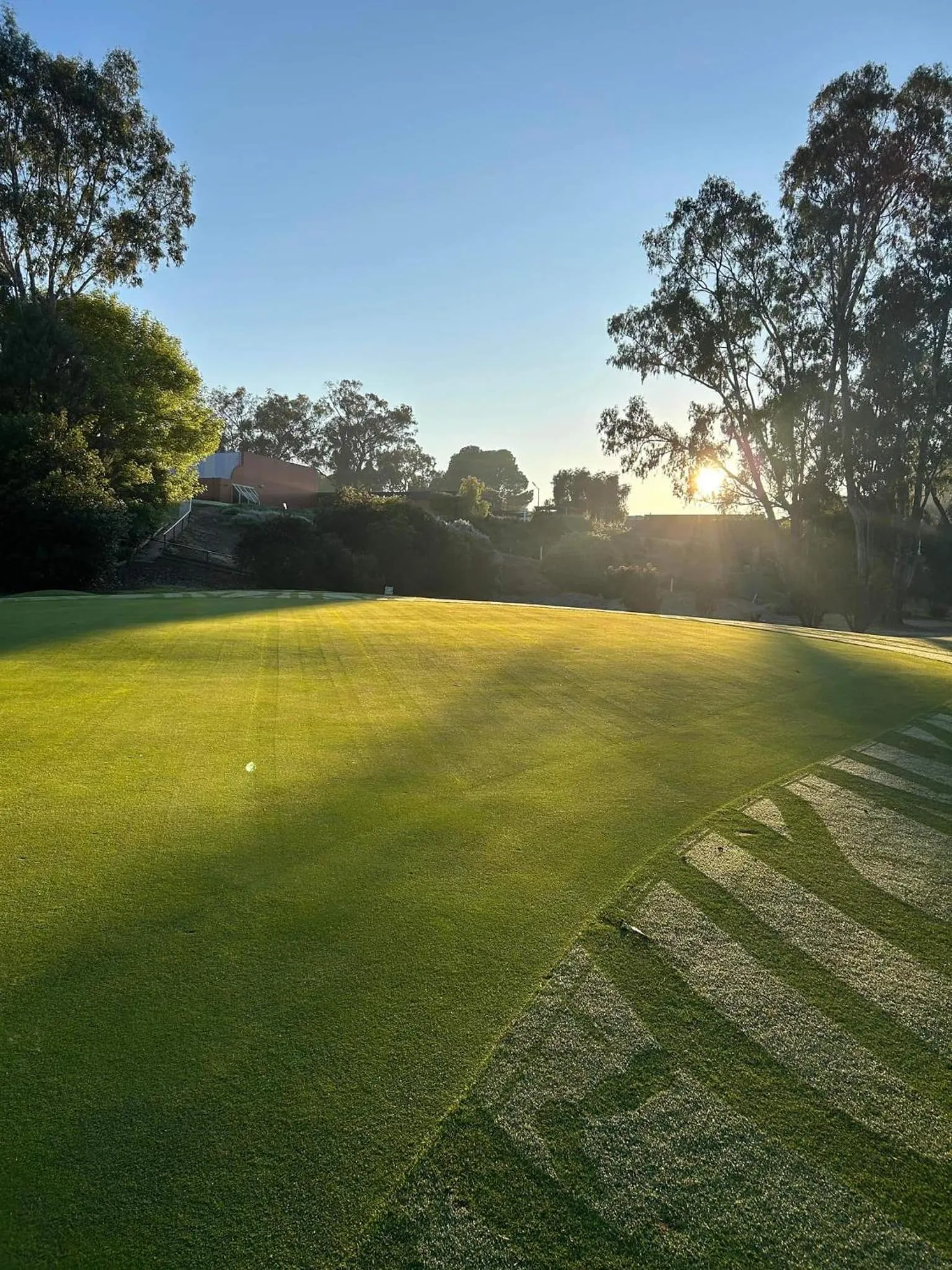 Golfcourse in Corowa Golf Club Motel