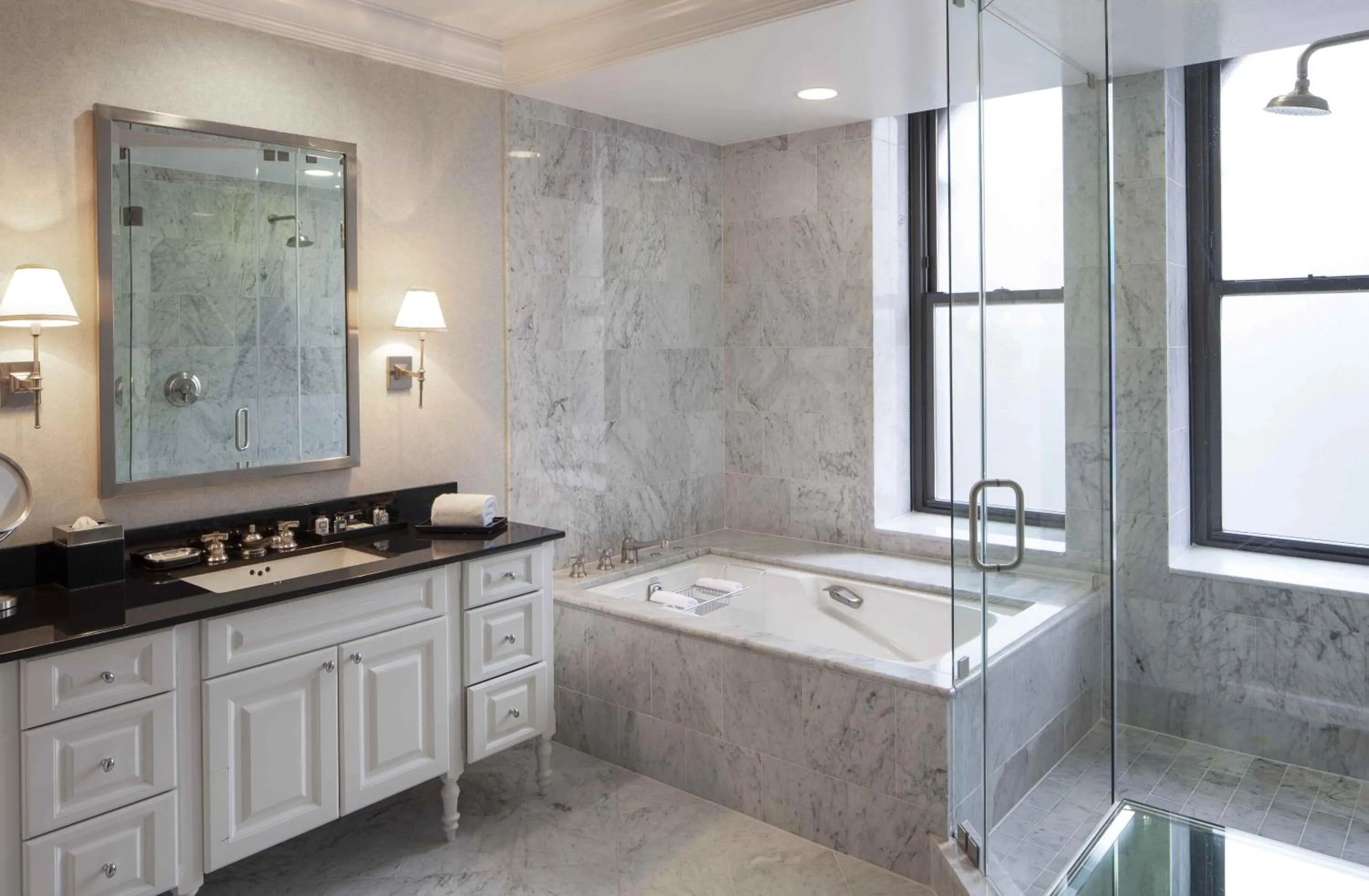 Bathroom in The Manhattan Club