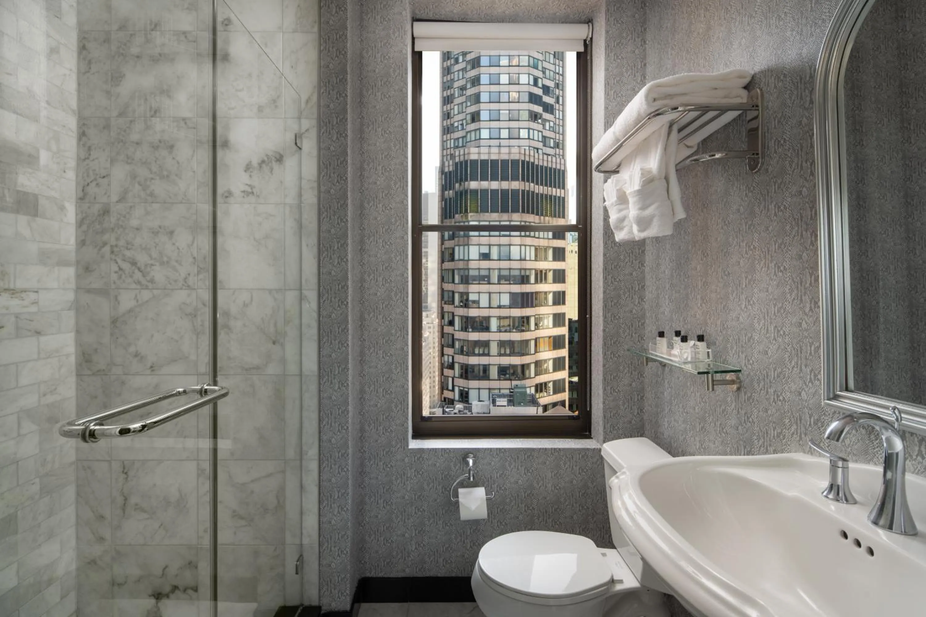 Bathroom in The Manhattan Club