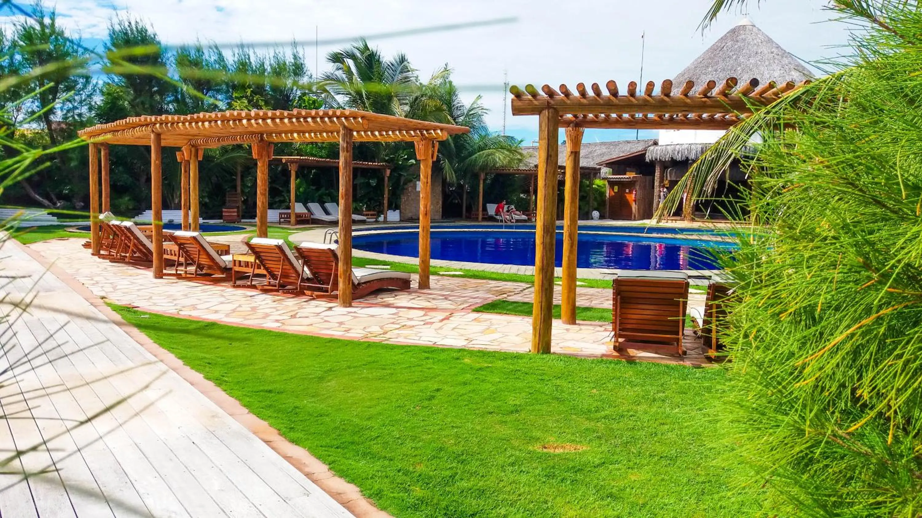 Pool view in Long Beach