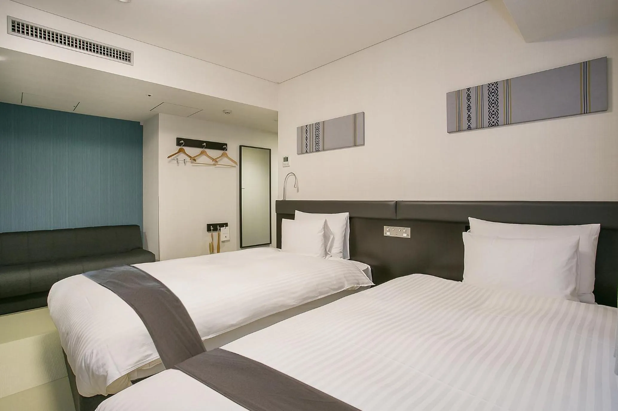 Bed in Mars Garden Hotel Hakata