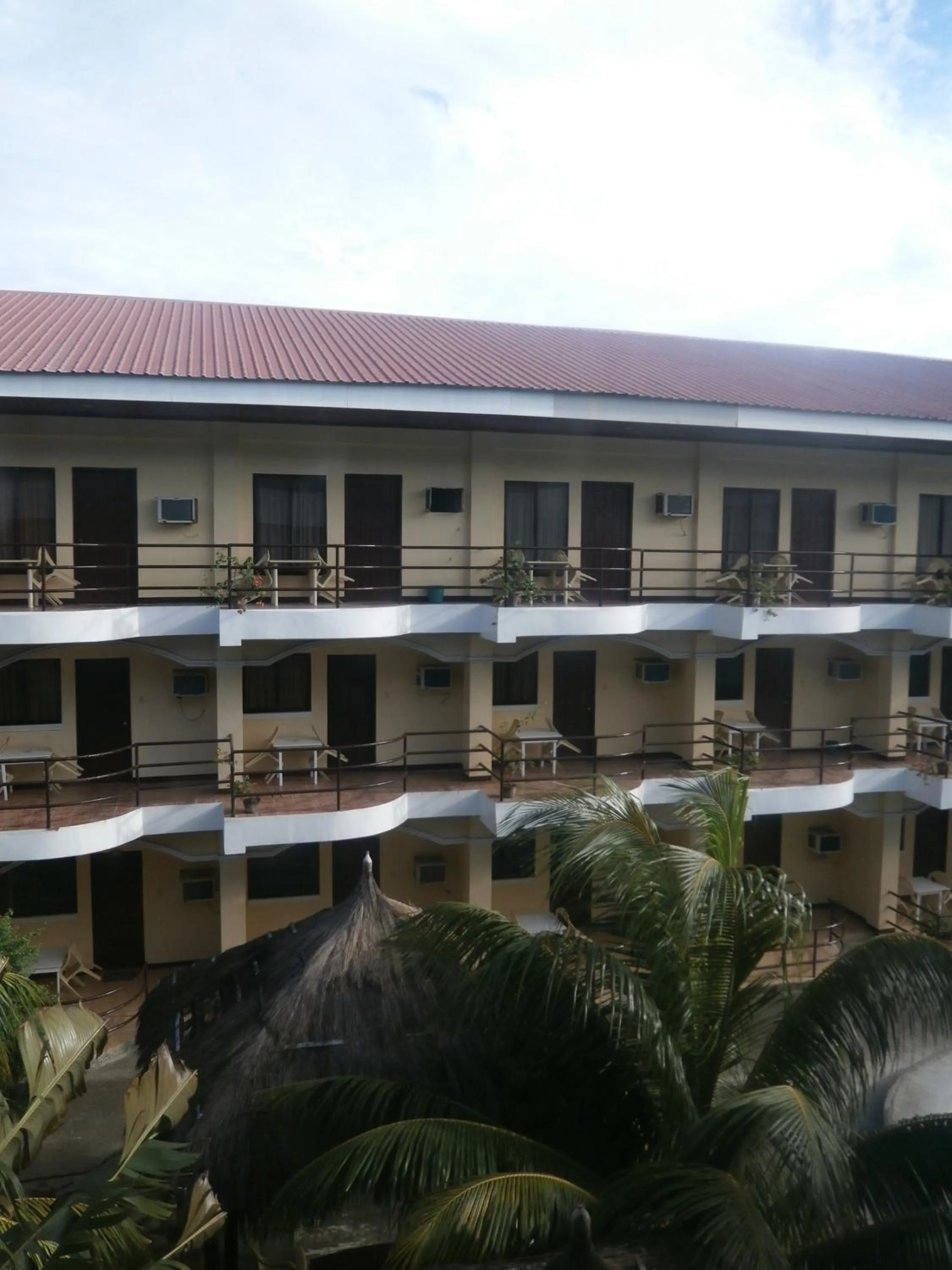 Facade/entrance in Crown Regency Beach Resort