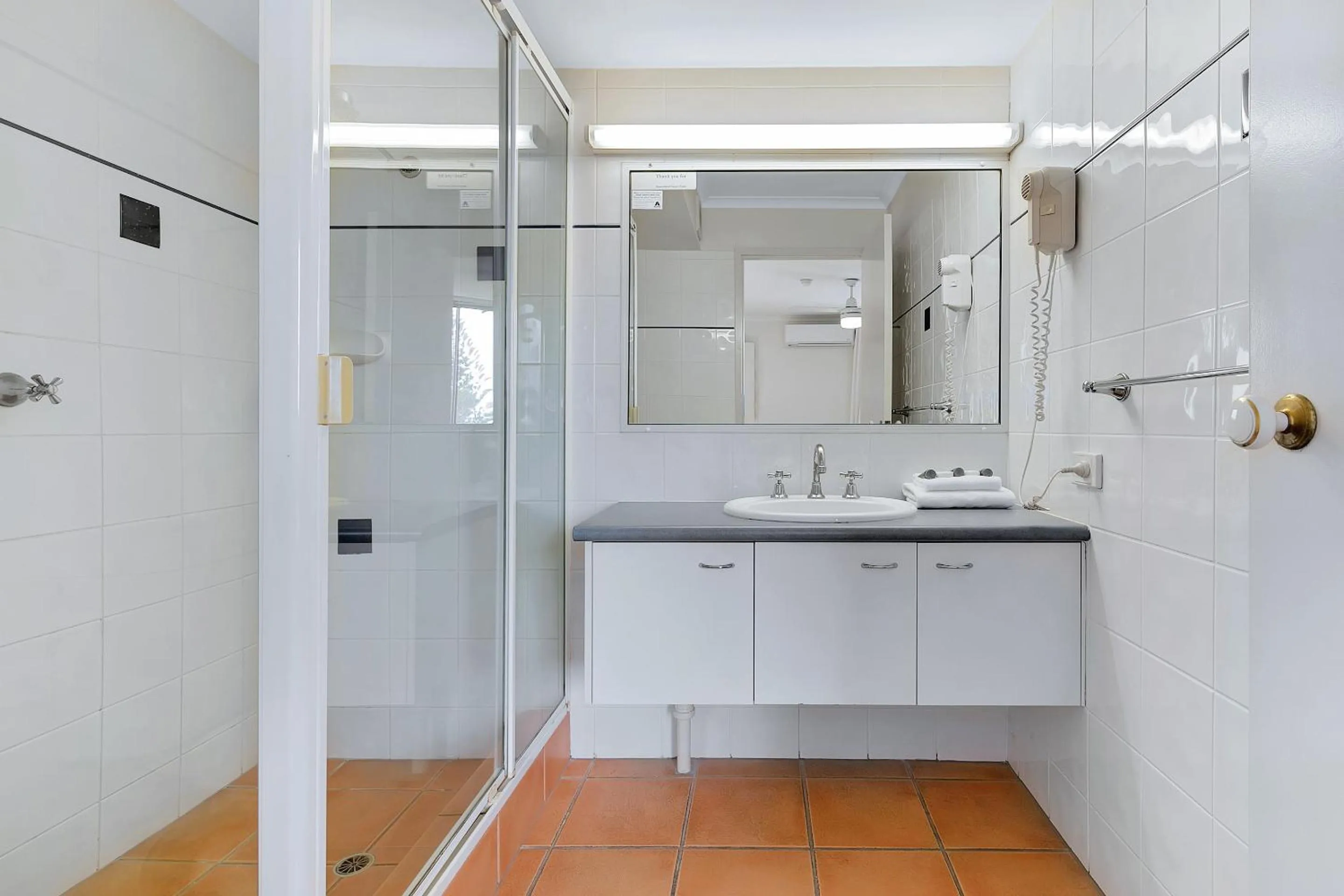 Shower in Seaview Resort