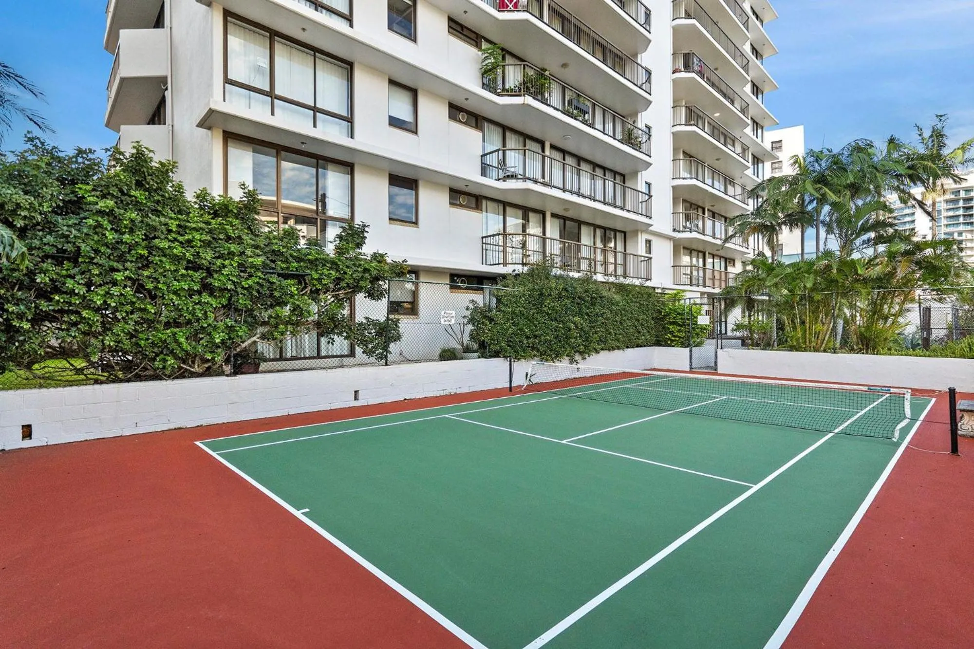 Tennis court in Seaview Resort