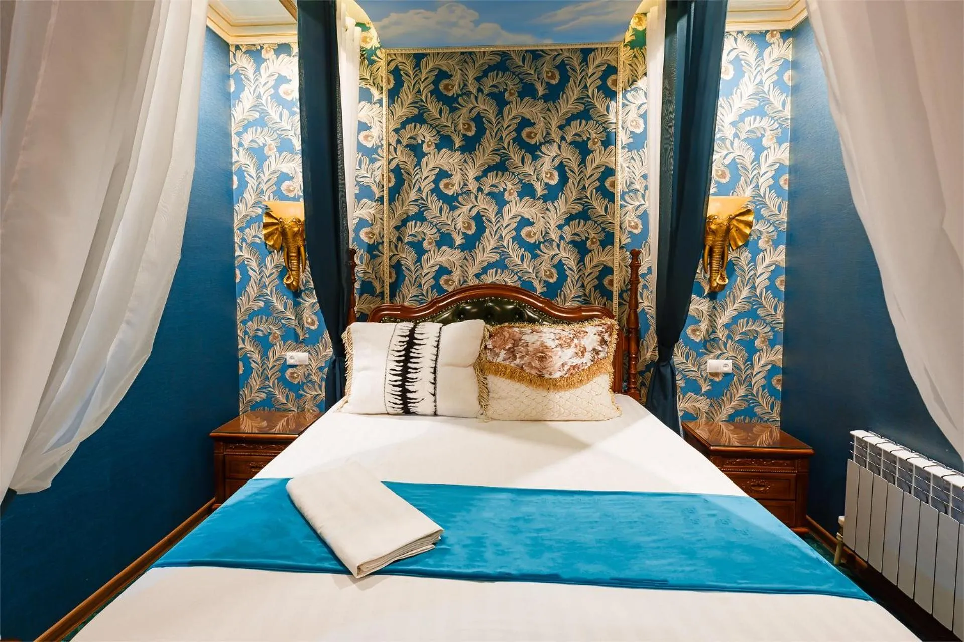 Bed in Salut Hotel Almaty