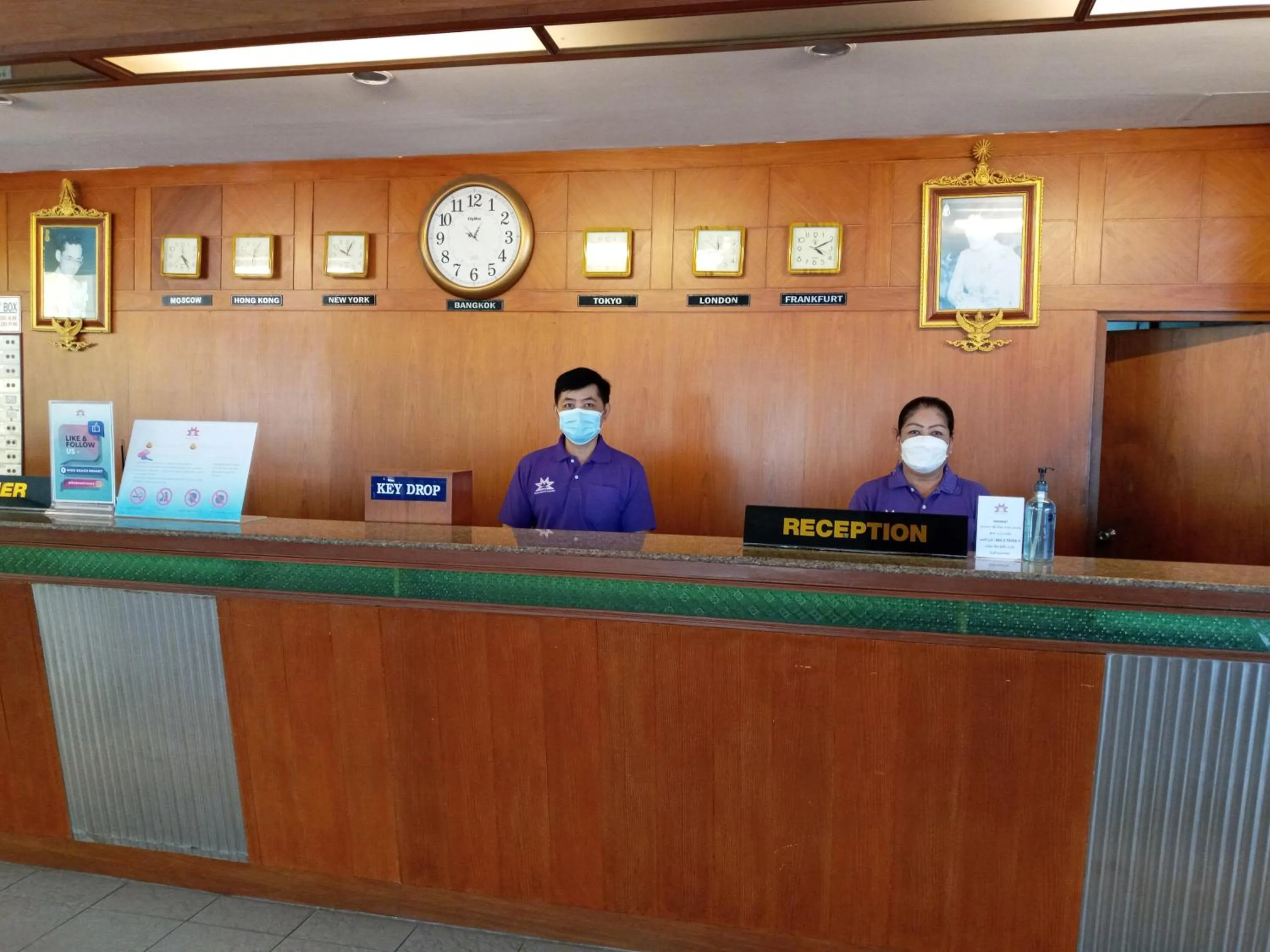 Lobby or reception in Mike Beach Resort