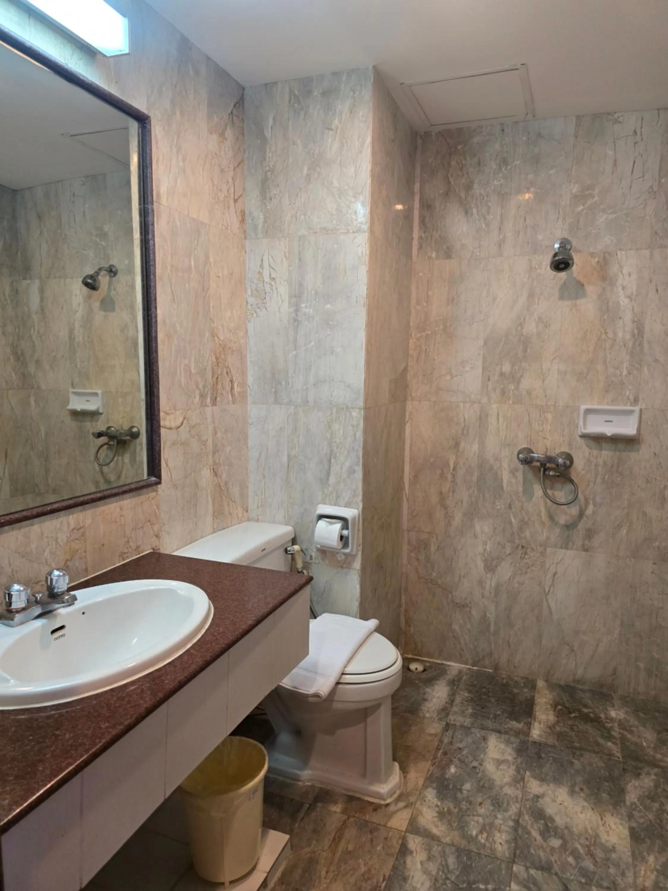 Toilet in Mike Beach Resort