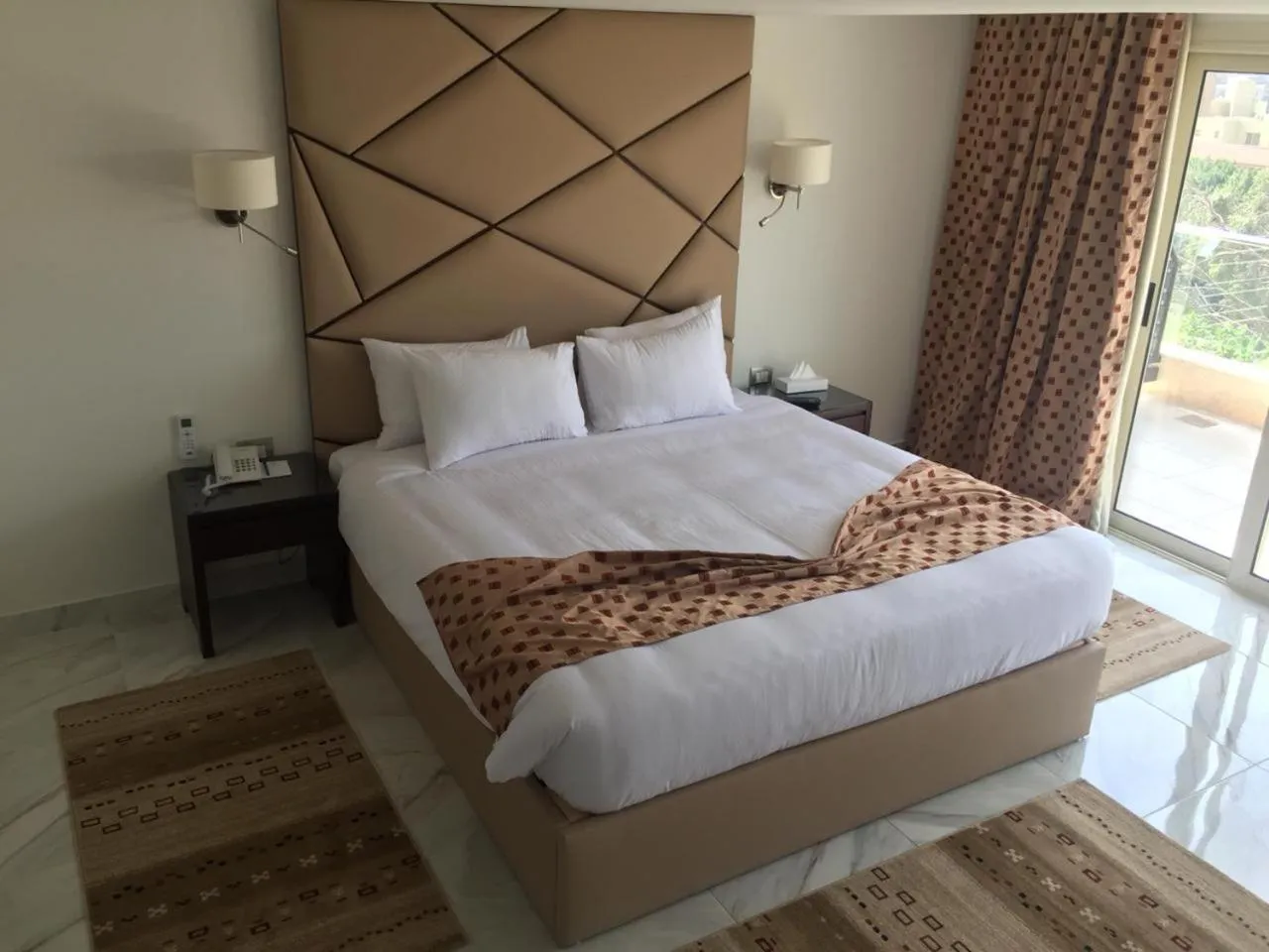 Bed in Royal Maadi Hotel